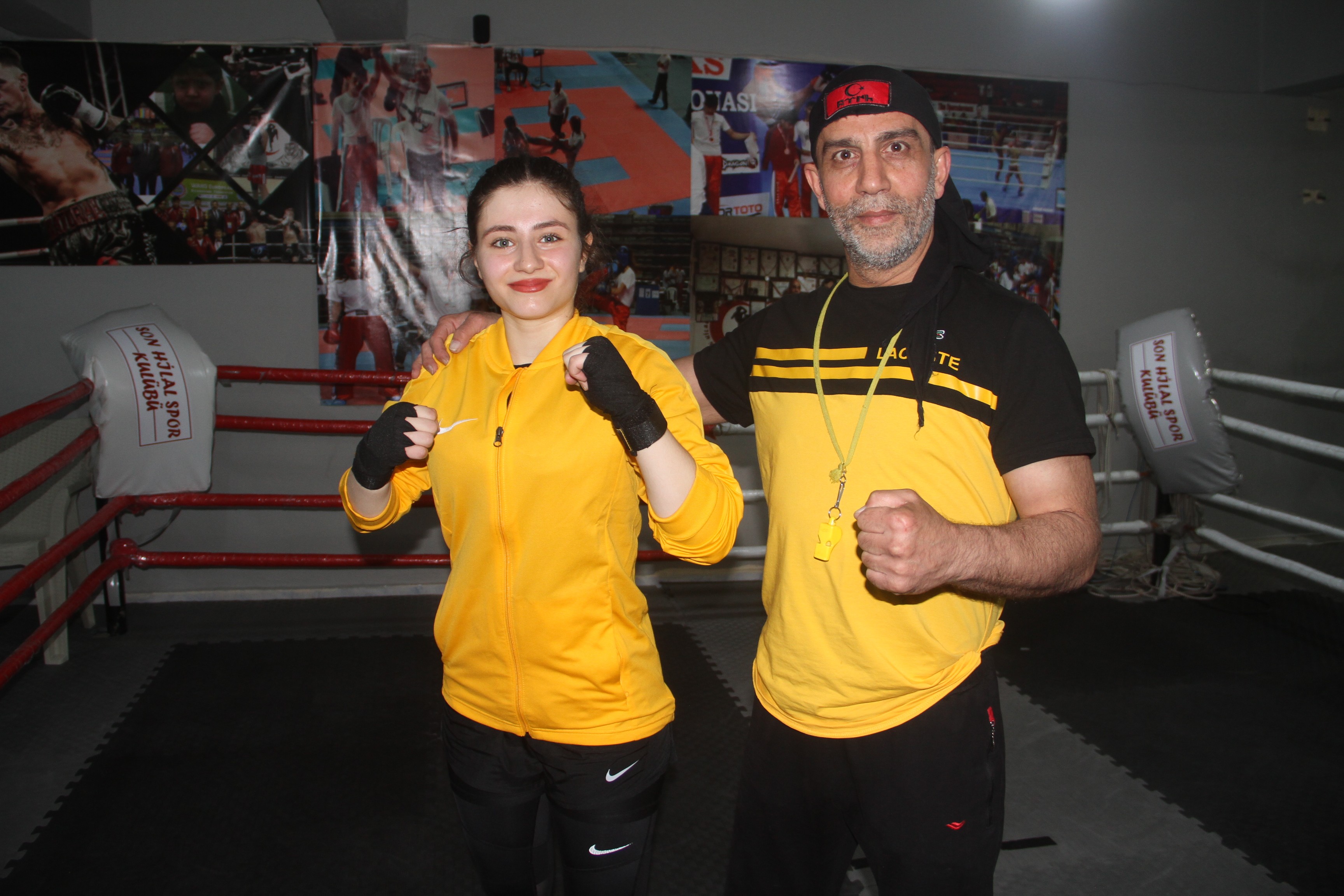 Elif, Kick Boks'ta Milli Takım'a yükselmek istiyor