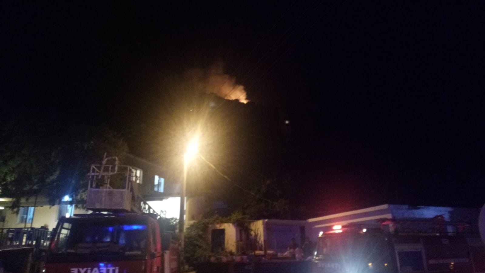 Datça’daki yangında kasıt şüphesi