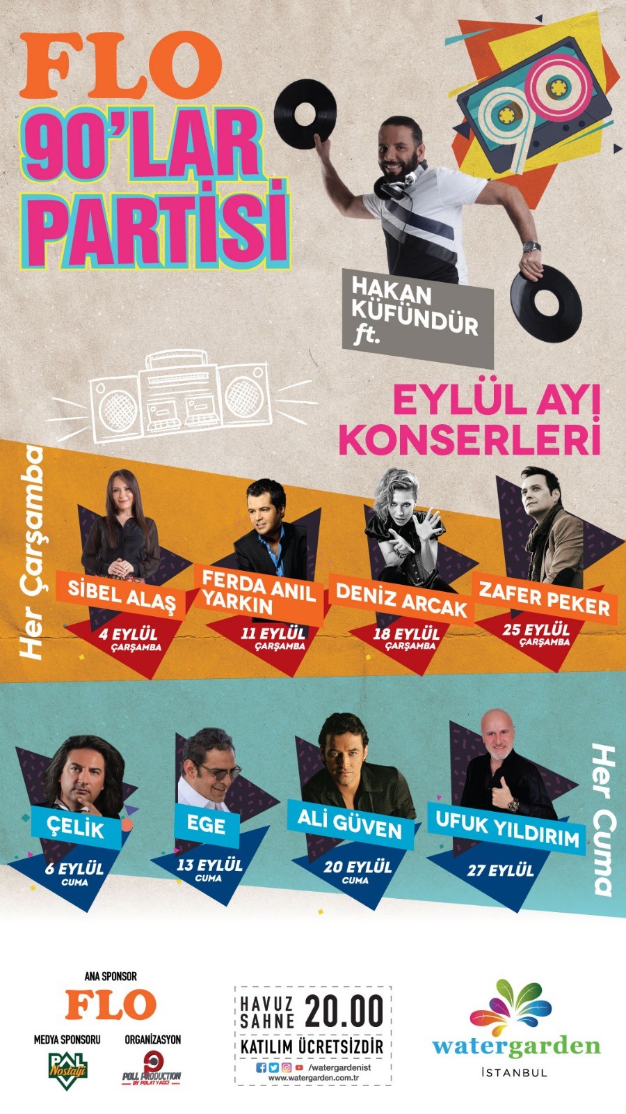 Ataşehir'de açık hava konserleri başlıyor