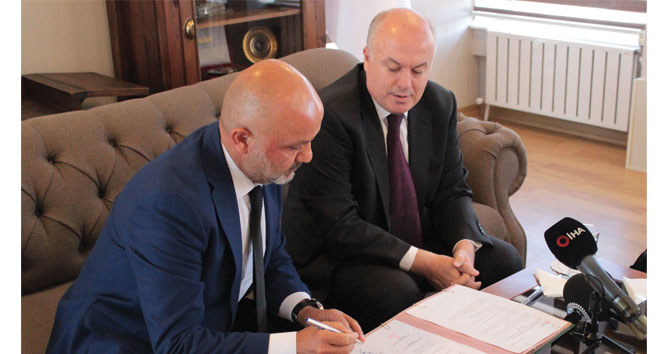 Ankara Hacı Bayram Veli Üniversitesi ve KKTC Yakın Doğu Üniversitesi arasında işbirliği protokolü