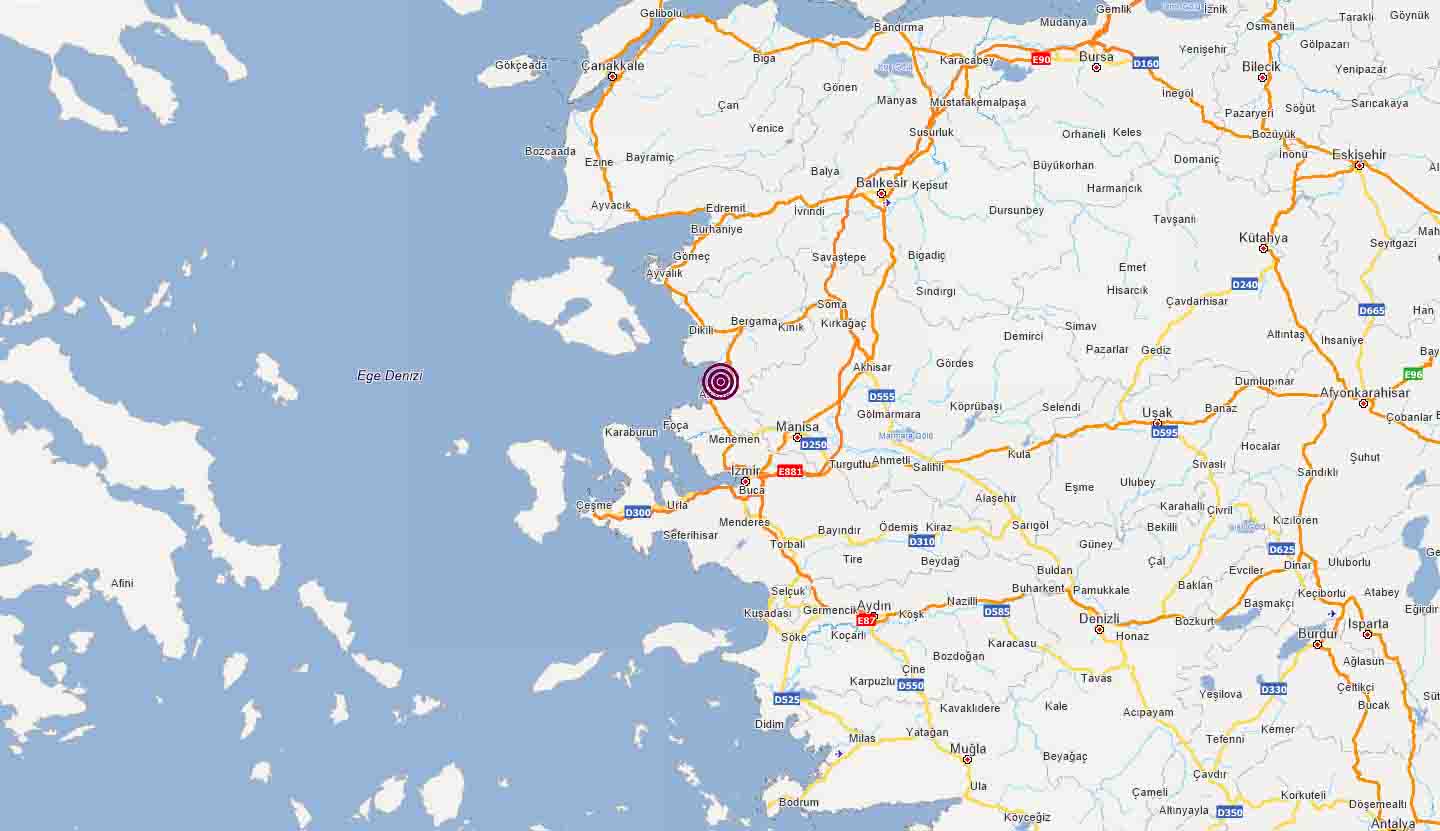 Son dakika... İzmir'de korkutan deprem (SON DEPREMLER)