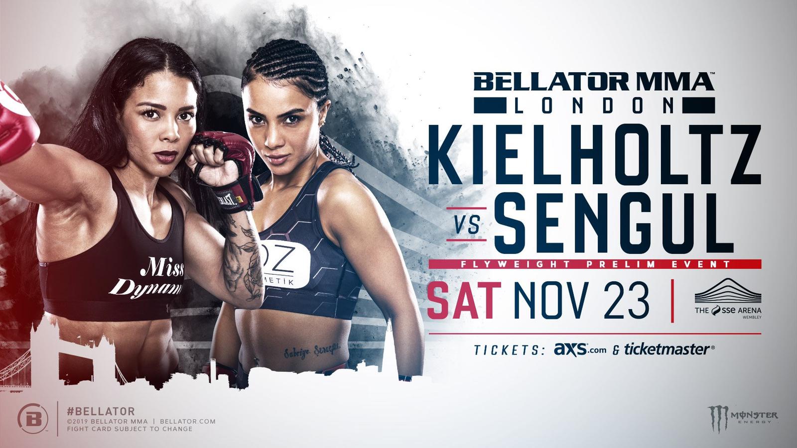 Sabriye Şengül Bellator Londra'da kafes maçına çıkıyor