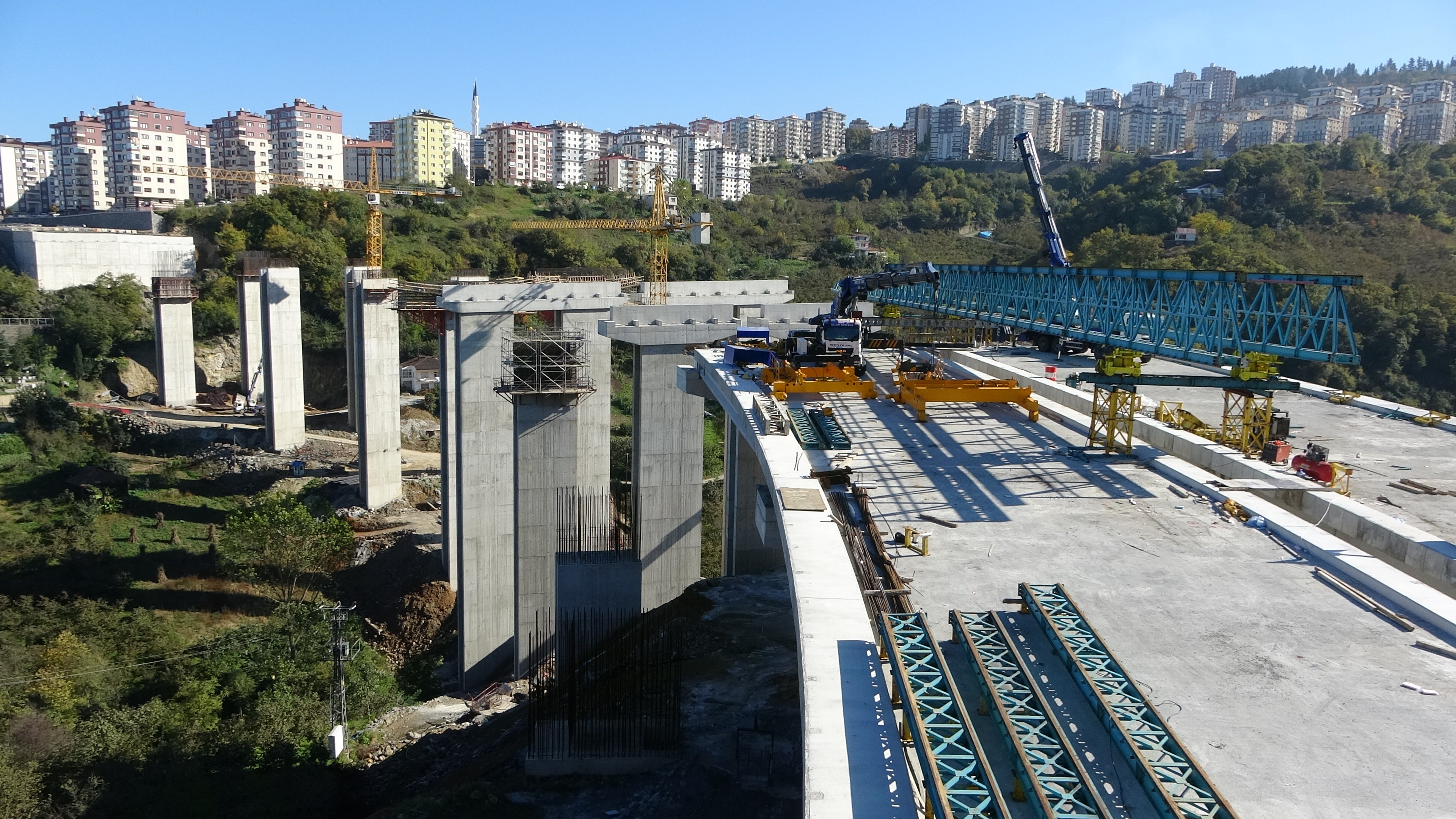 Türkiye'nin maliyeti en yüksek şehir içi yol inşaatlarından biri! 2020 sonu itibariyle hizmete açılması bekleniyor