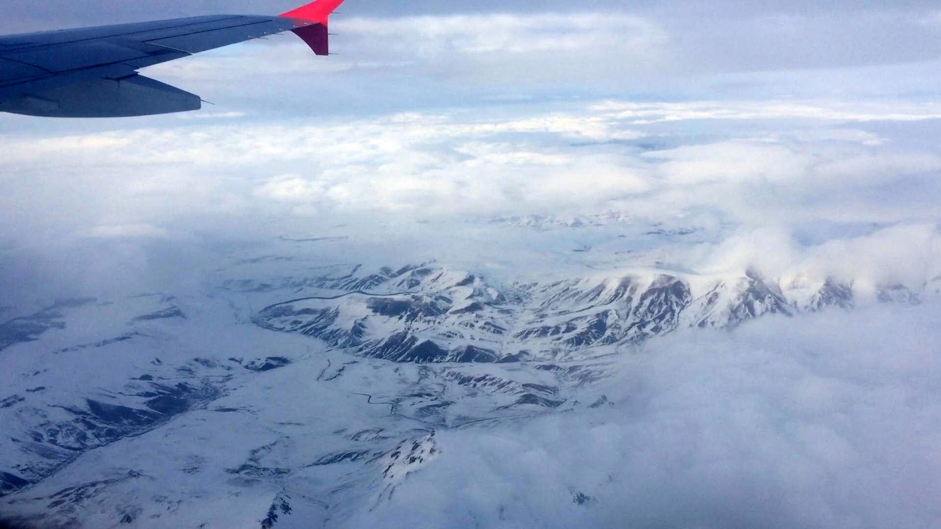 2 bin metreden görüntüsü çekilen Allahuekber Dağları, kendine hayran bıraktı