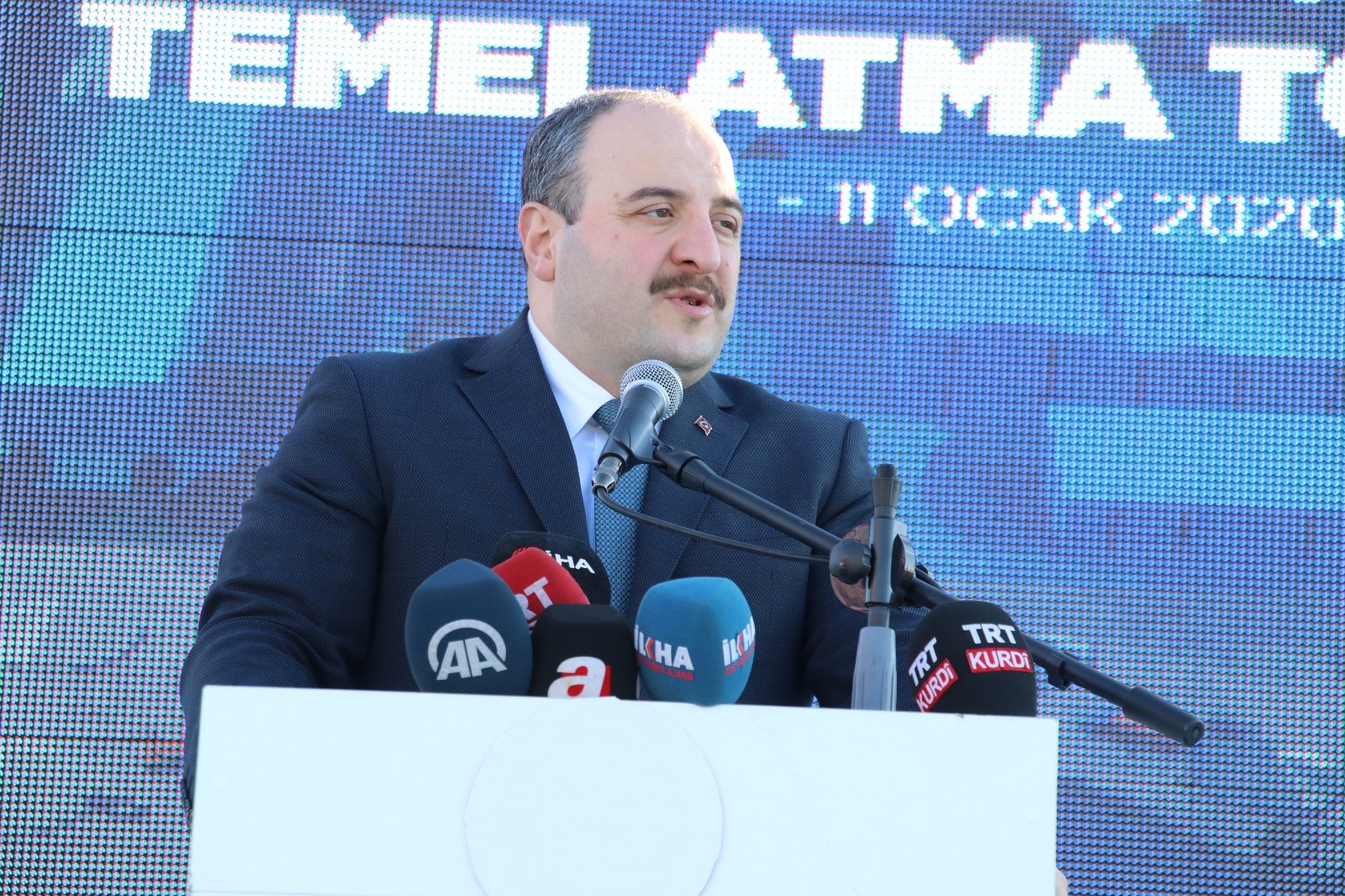 Siirt'te Lineer Metal Çinko Fabrikası'nın temeli atıldı