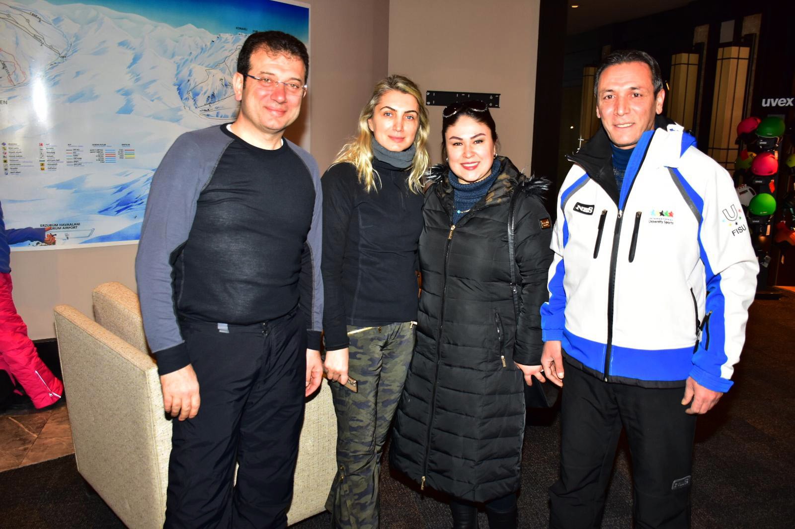 Ekrem İmamoğlu Palandöken’de