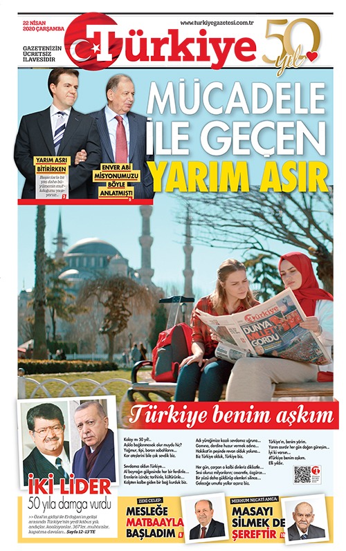 Türkiye Gazetesi yayın hayatında yarım asrı tamamladı