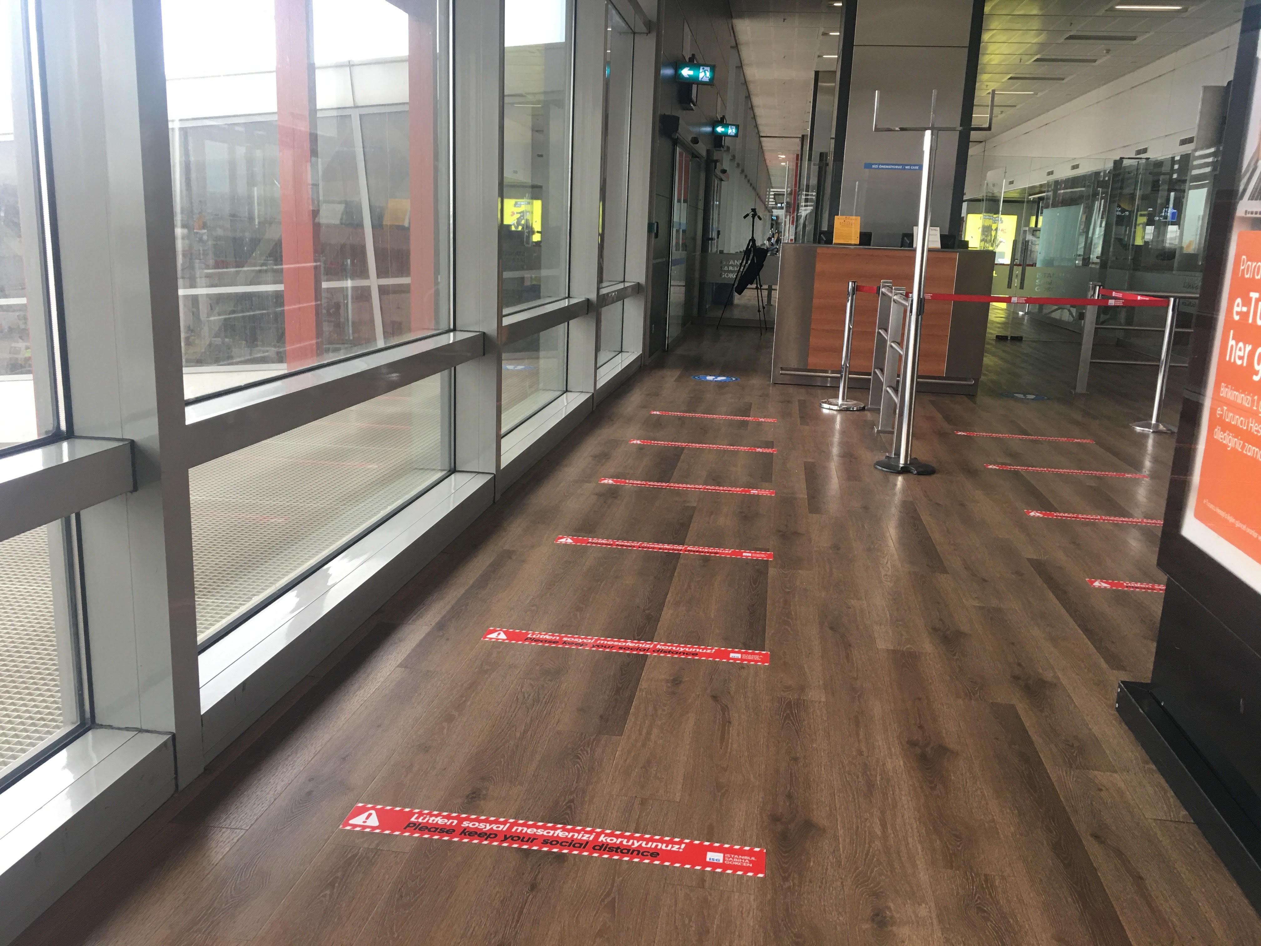 Sabiha Gökçen Havalimanı’ndan ilk uçuş İzmir’e yapıldı