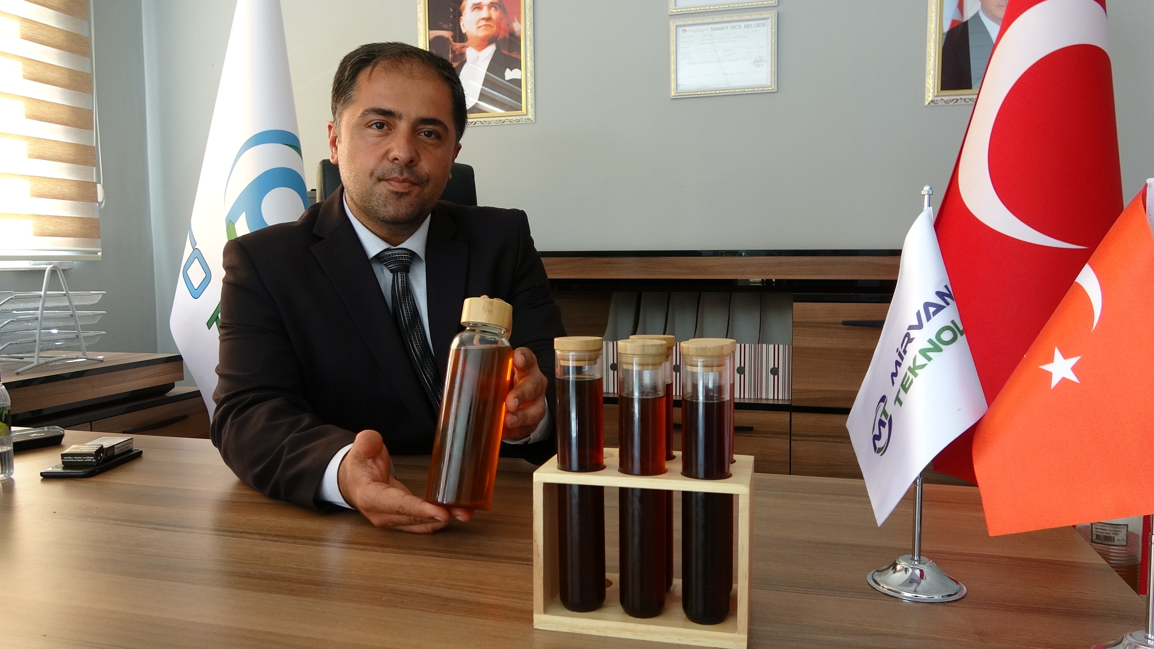 Van’da plastik çöpleri motorine dönüştüren makine üretildi