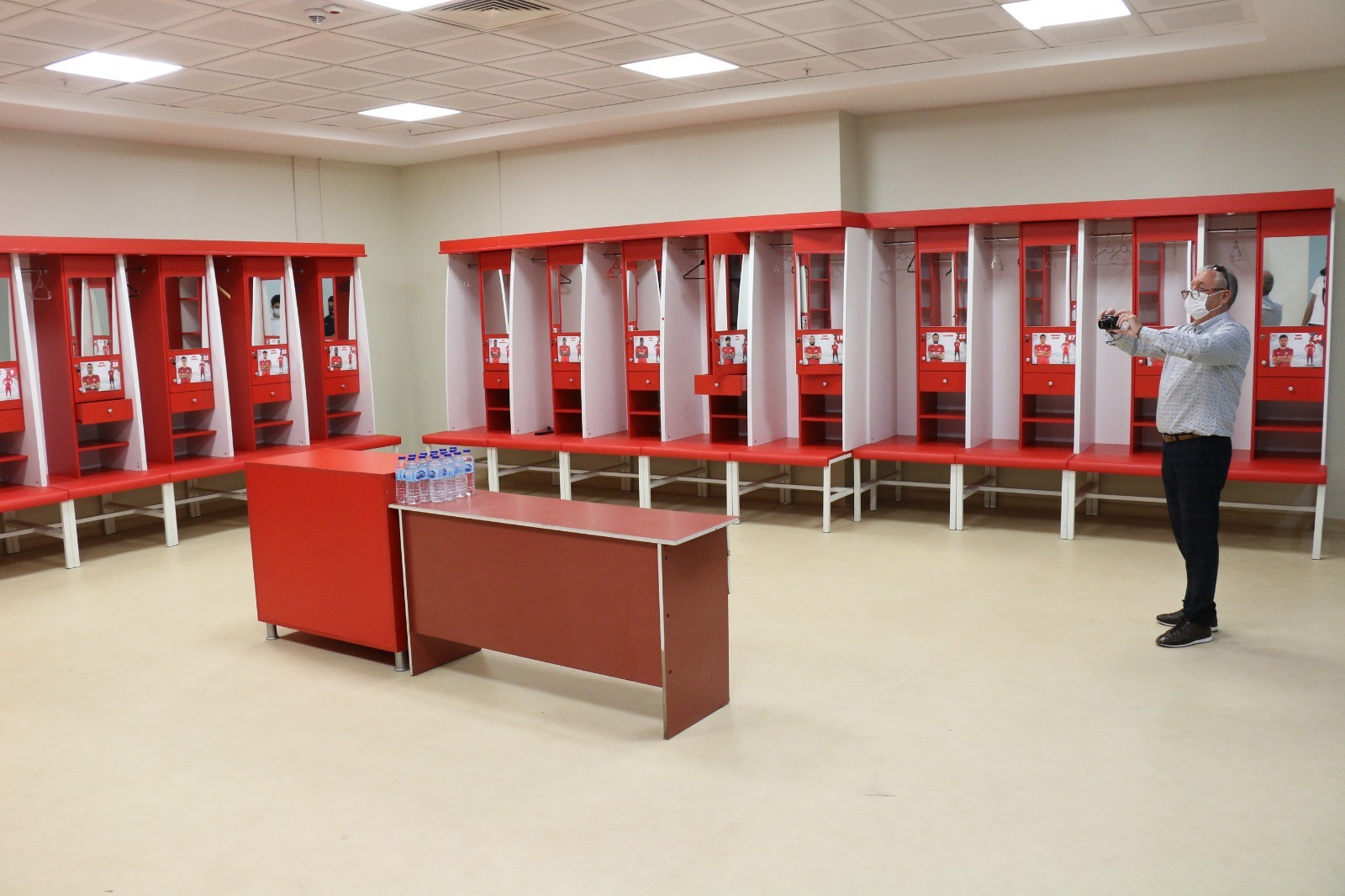 UEFA yetkilileri Sivas Yeni 4 Eylül Stadyumu’nu denetledi