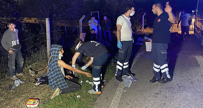 Sakarya’da tarım işçilerini taşıyan traktör devrildi: 21 yaralı