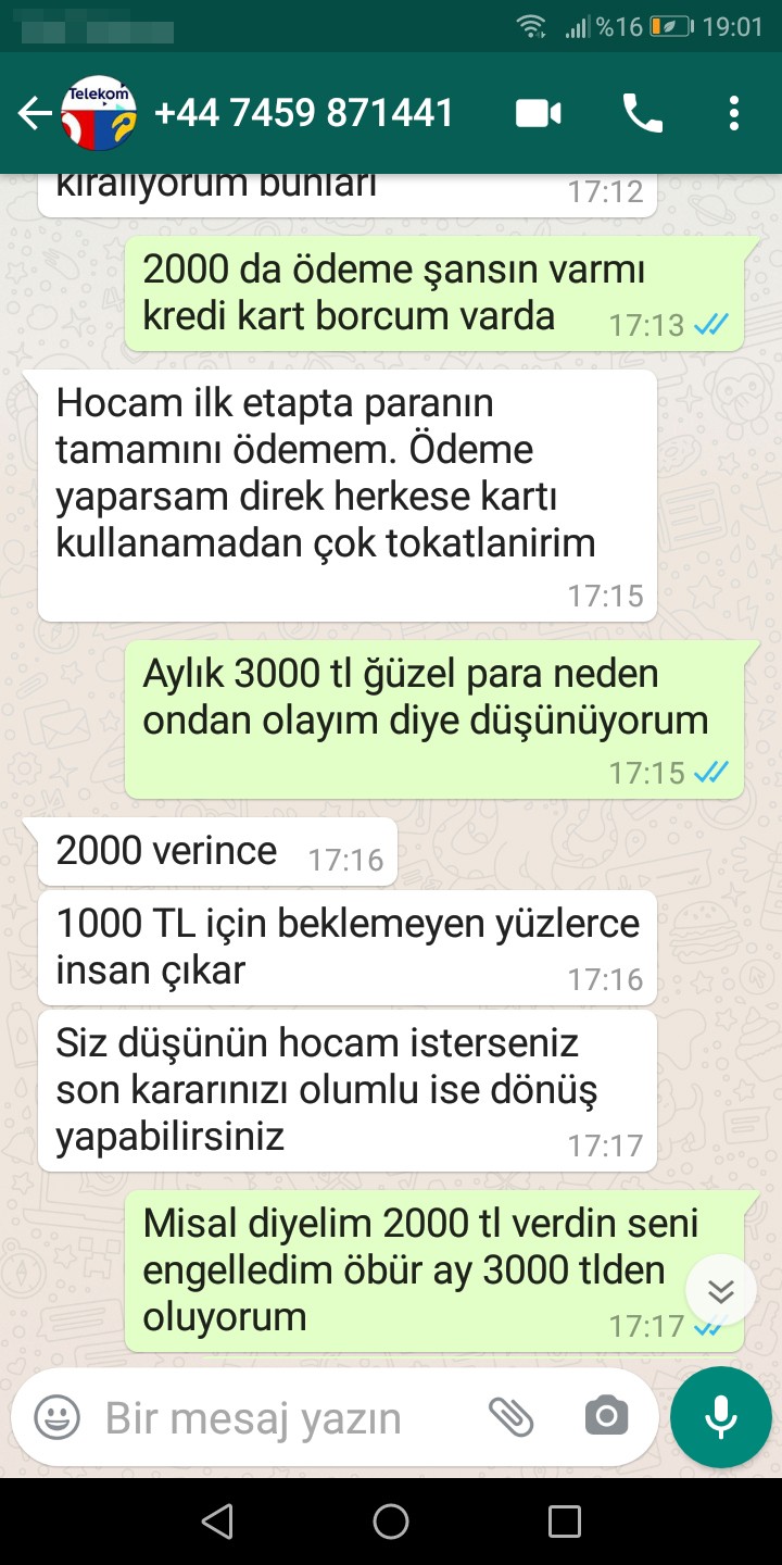 Dolandırıcılar öyle bir teklifle mesaj attı ki