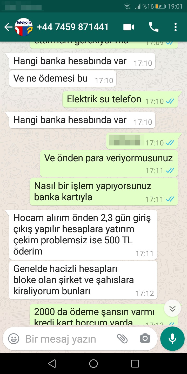 Dolandırıcılar öyle bir teklifle mesaj attı ki