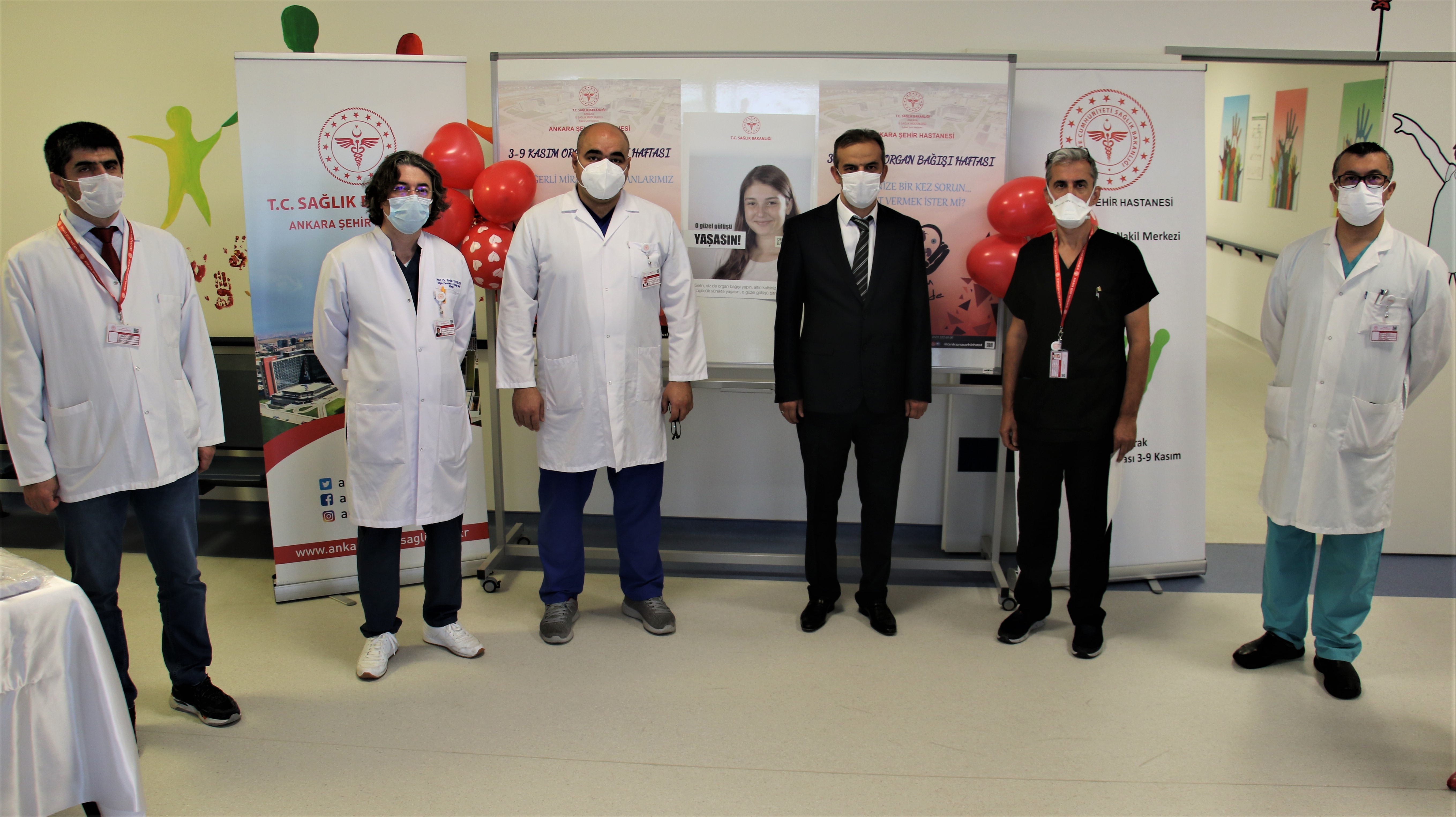 'Pandemi sürecinde de organ nakli yapmaya devam ettik'