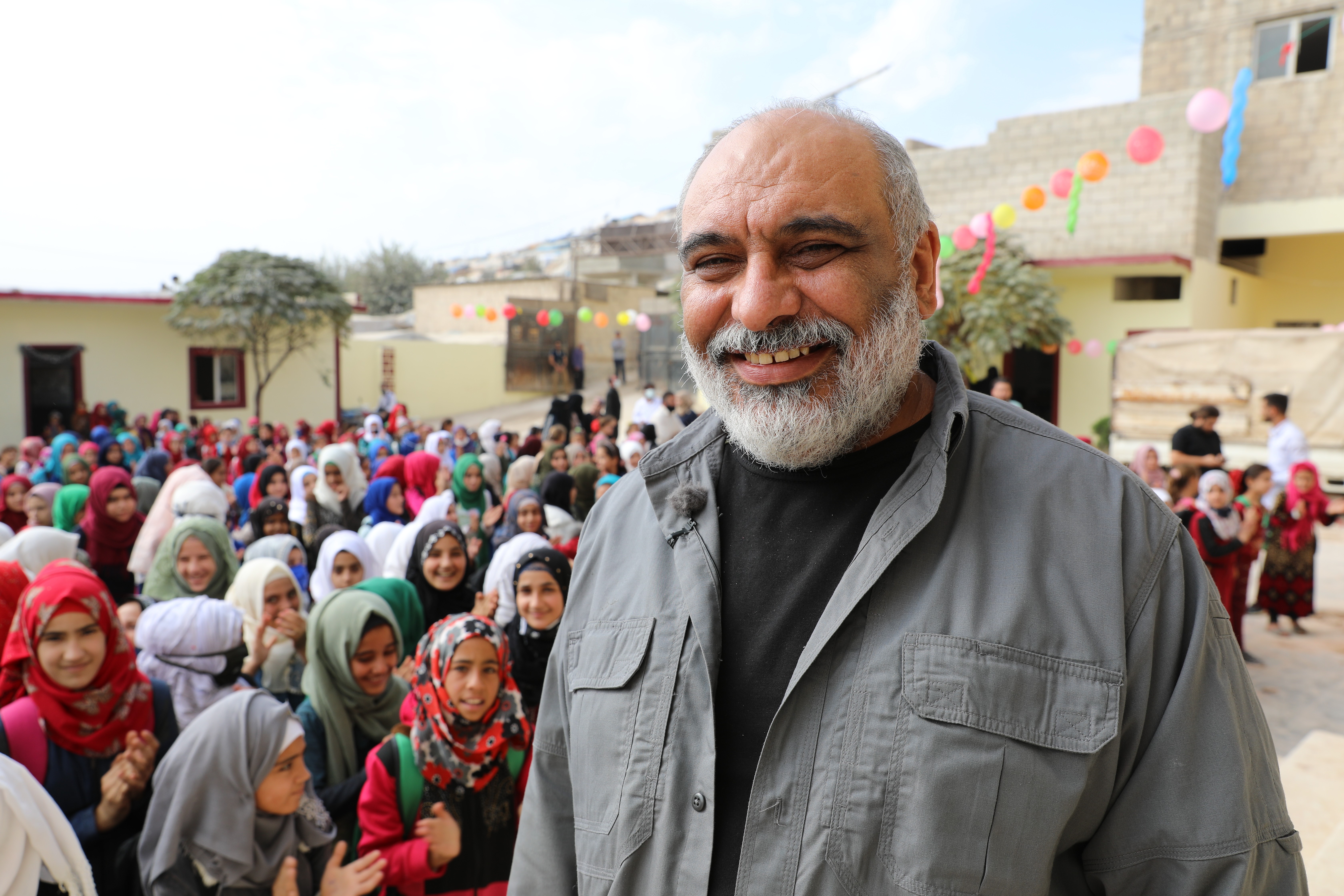 Suriye'de inşa edilen briket evler havadan görüntülendi