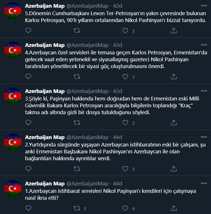 Paşinyan, Azerbaycan istihbaratıyla çalışmış