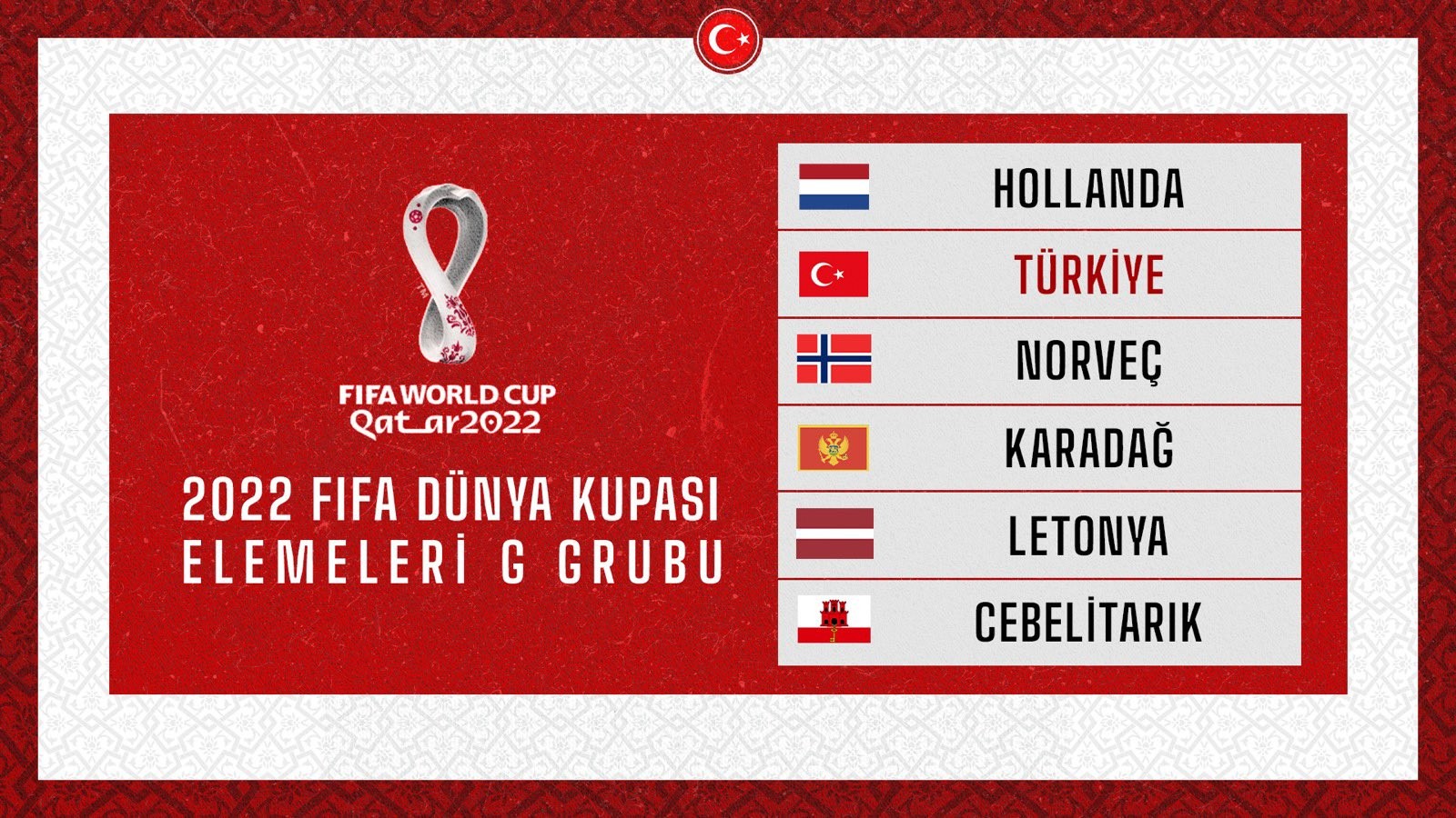 A Milli Takım’ın rakipleri belli oldu!