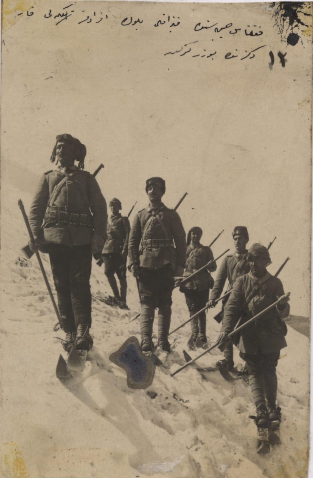 MSB'den tarihi Sarıkamış Harekatı fotoğrafları