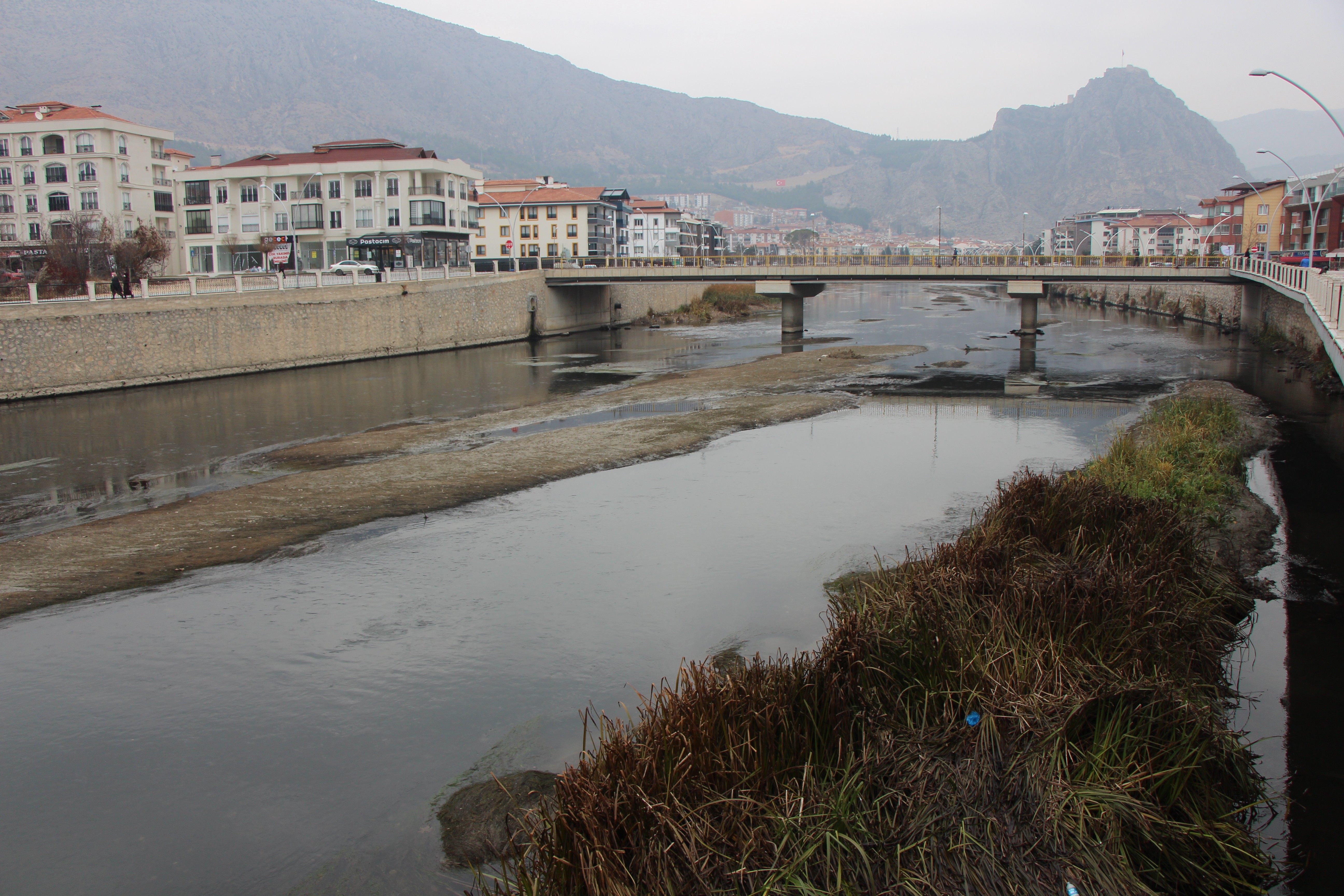 Yeşilırmak karardı