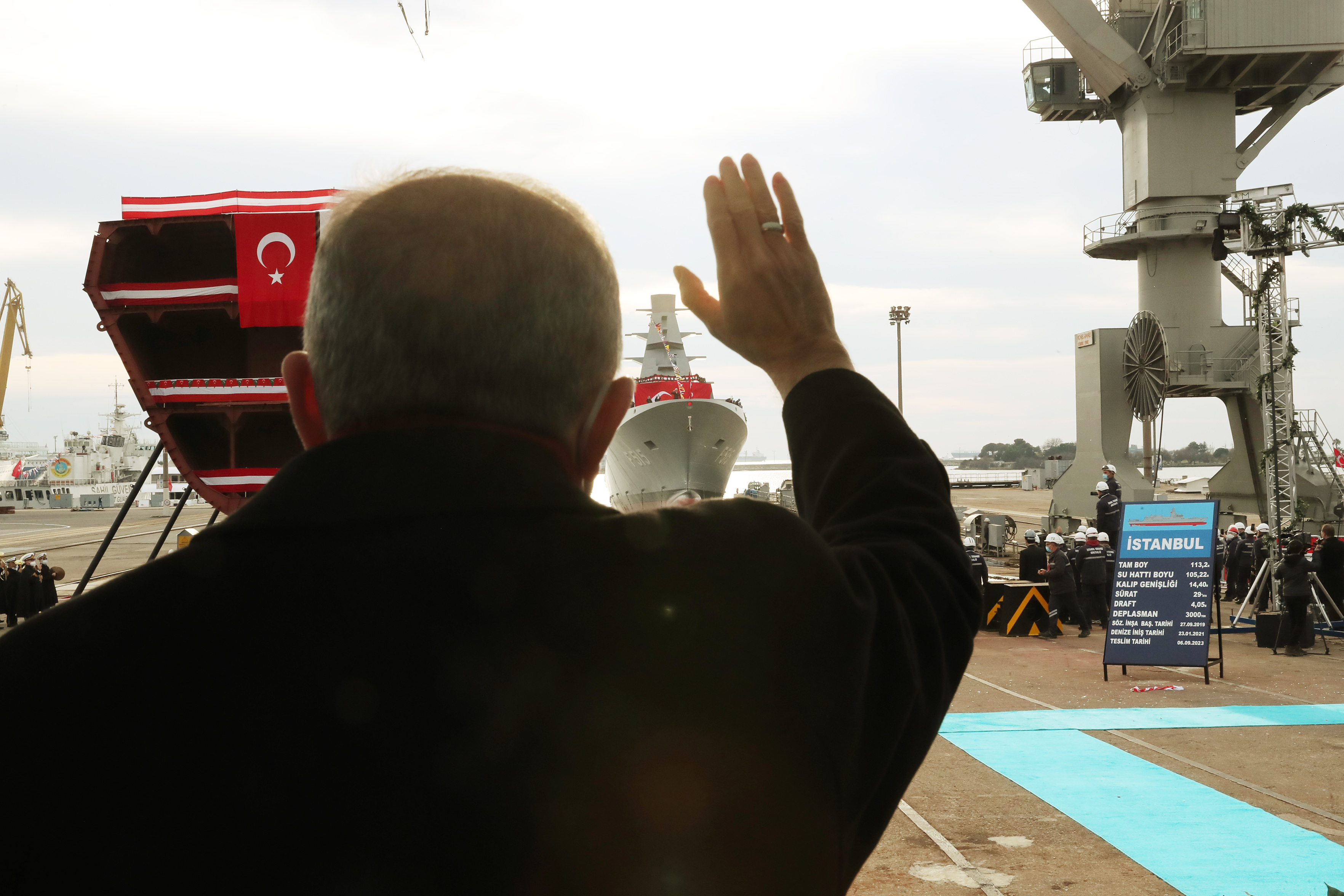 Cumhurbaşkanı Erdoğan: 'Kendi savaş gemisini yapan 10 ülke içindeyiz'