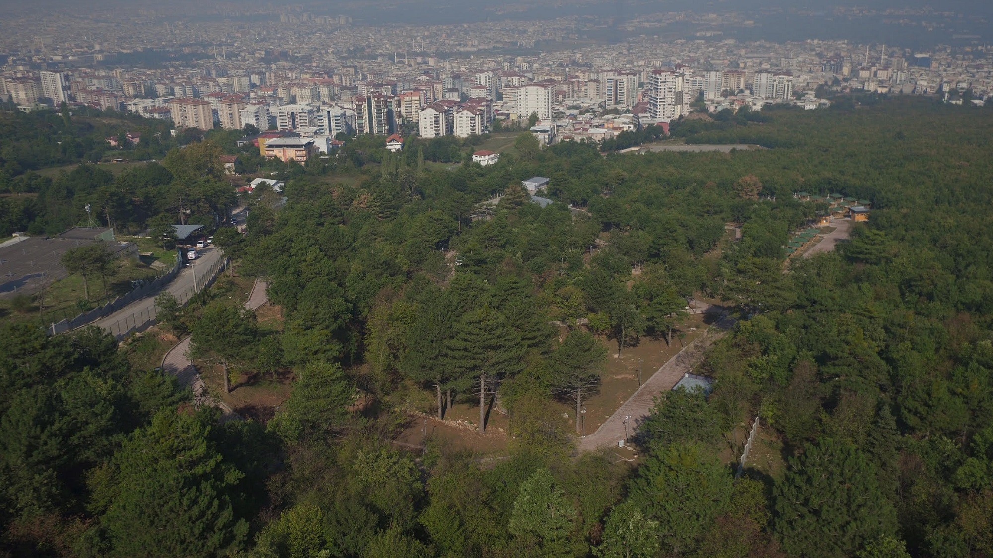 Uludağ'ın eteklerindeki Balaban Mesire alanı açılıyor
