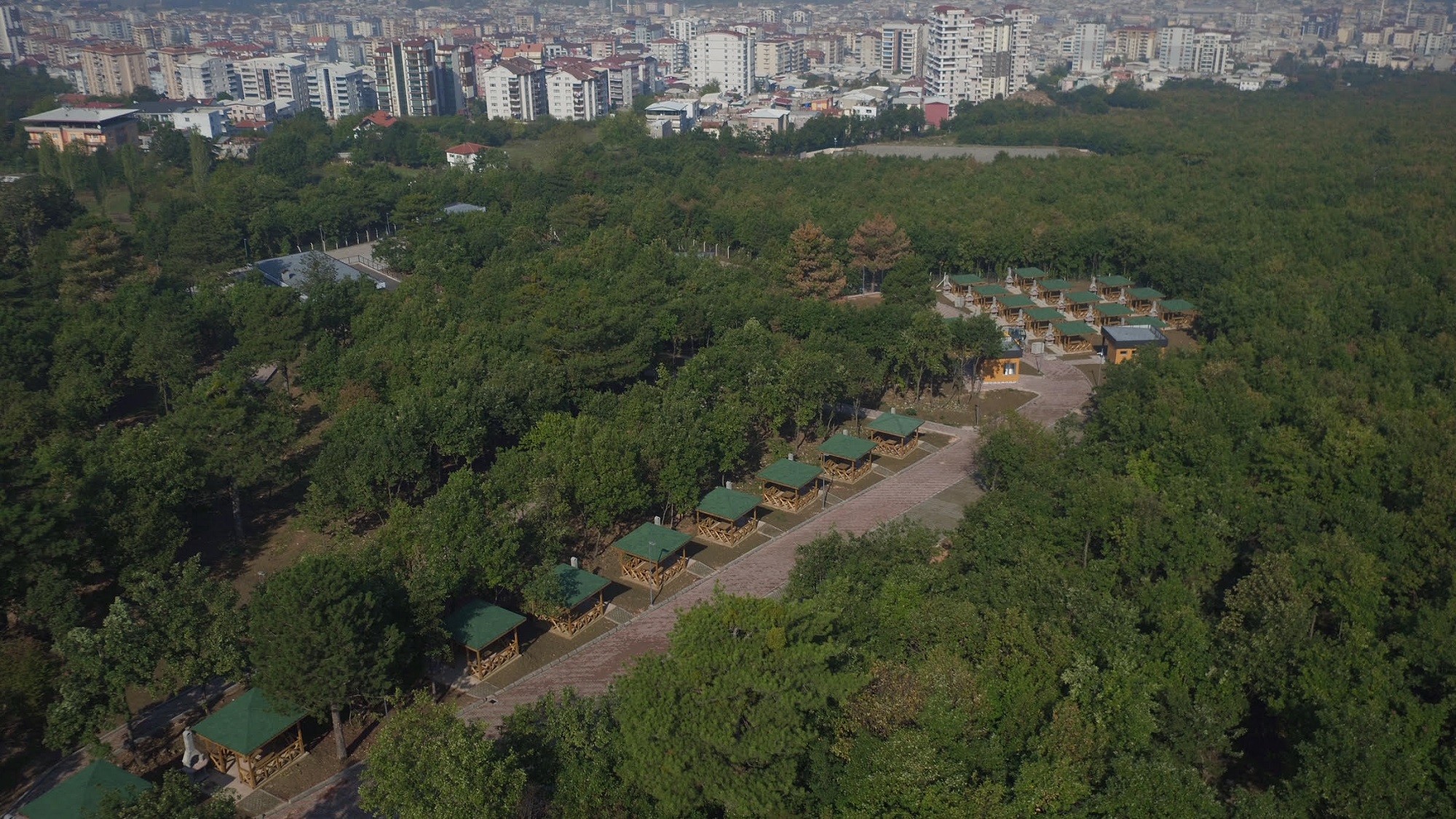 Uludağ'ın eteklerindeki Balaban Mesire alanı açılıyor