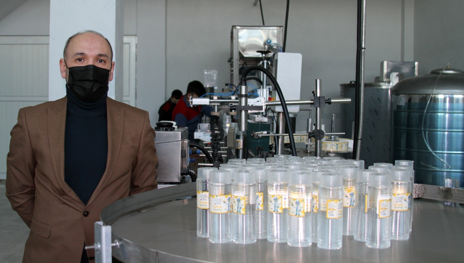 Korona virüs salgını kolonya üreticisine yaradı