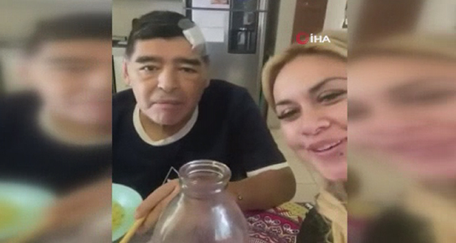 Maradona’nın ölmeden önceki son görüntüleri ortaya çıktı