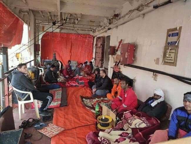 Türk kaptanın imdat çağrısı