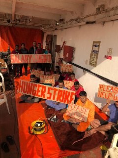 Türk kaptanın imdat çağrısı