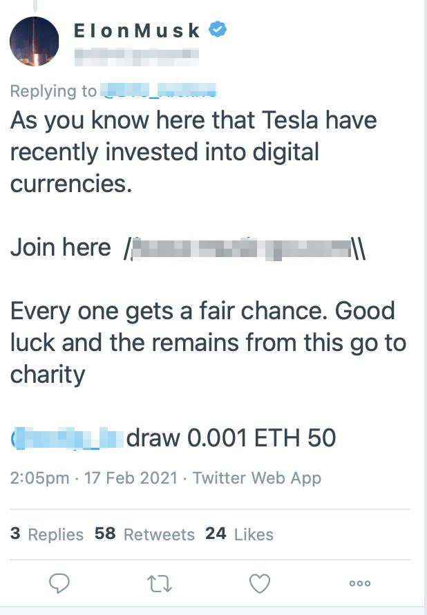 Elon Musk hesabı ile binlerce Bitcoin çarpıyorlar