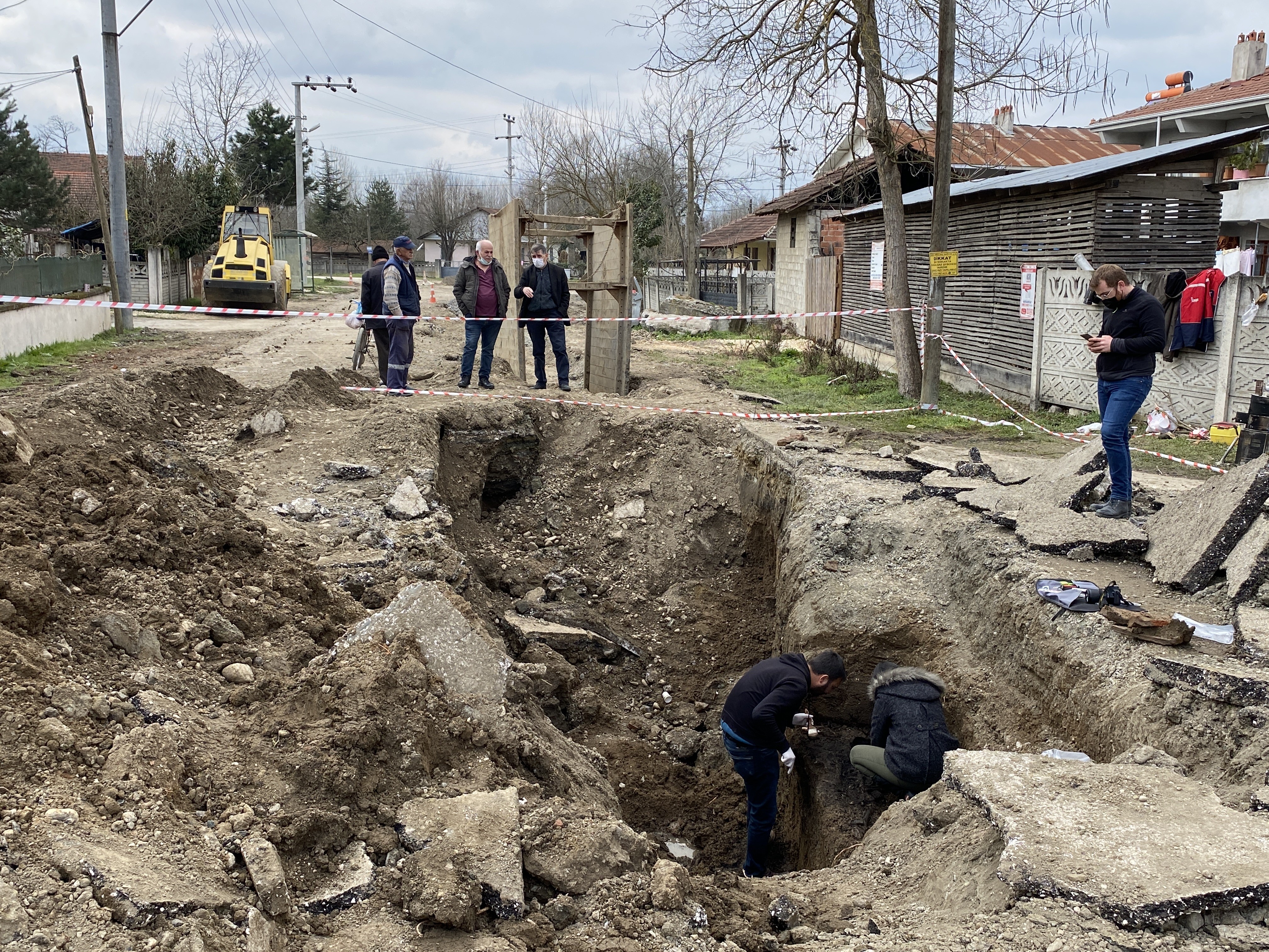 Bizans İmparatorluğuna ait bulunan mezar heyecanlandırdı