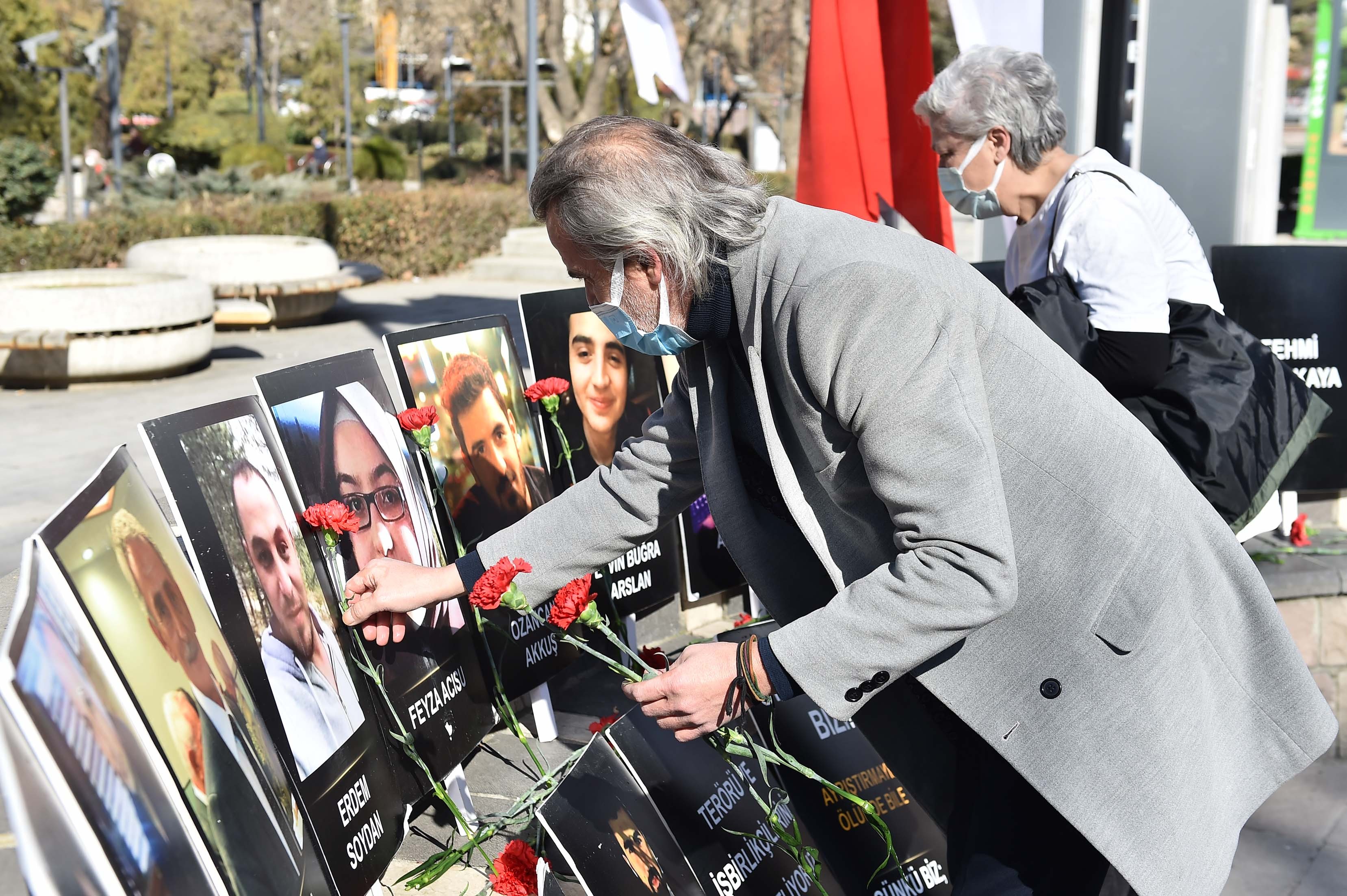 Güvenpark terör saldırısında hayatını kaybedenler anıldı