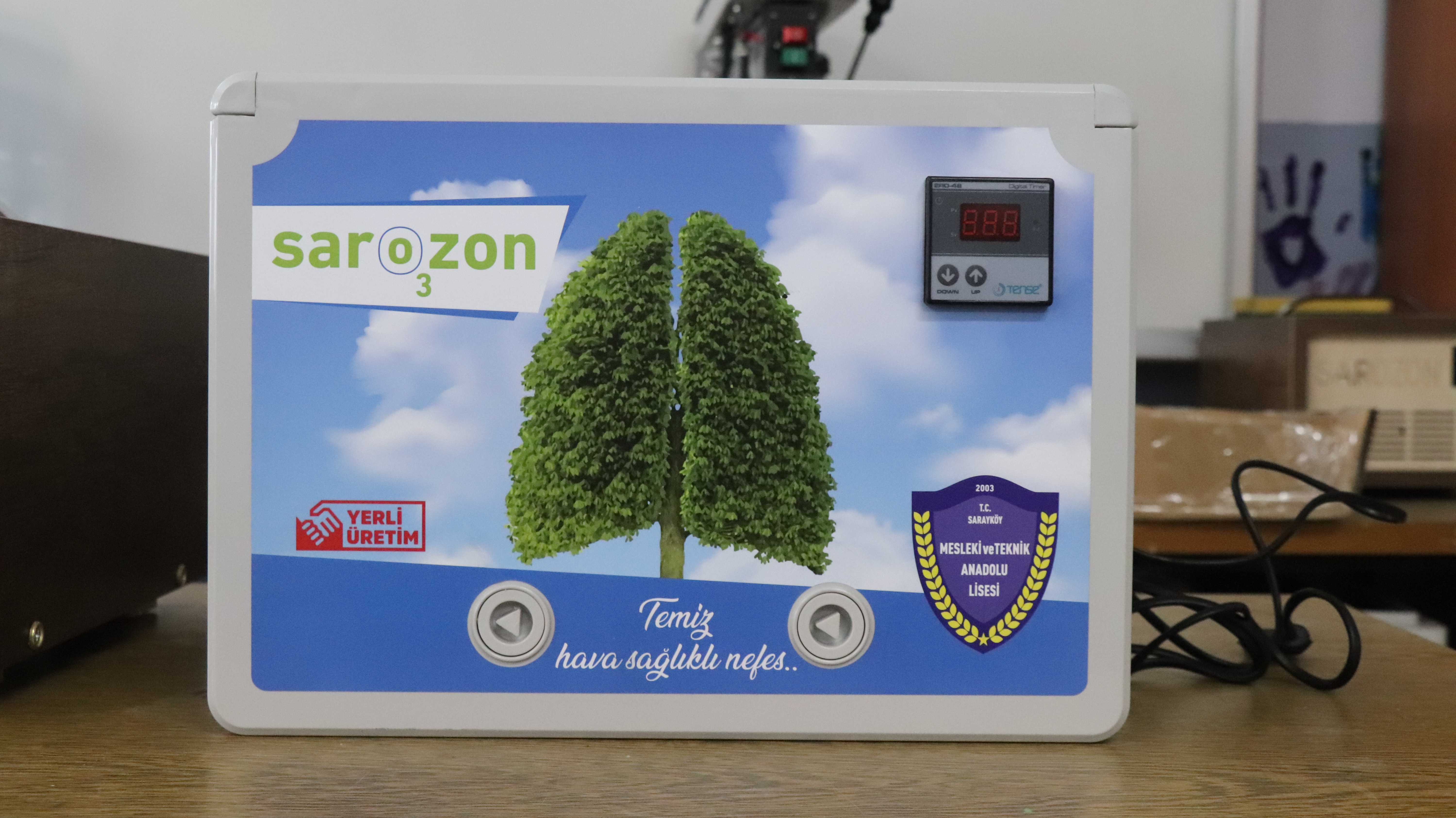 Korona virüsle mücadelede zararlı tüm mikroorganizmaları yok eden 'Sarozon' tescillendi