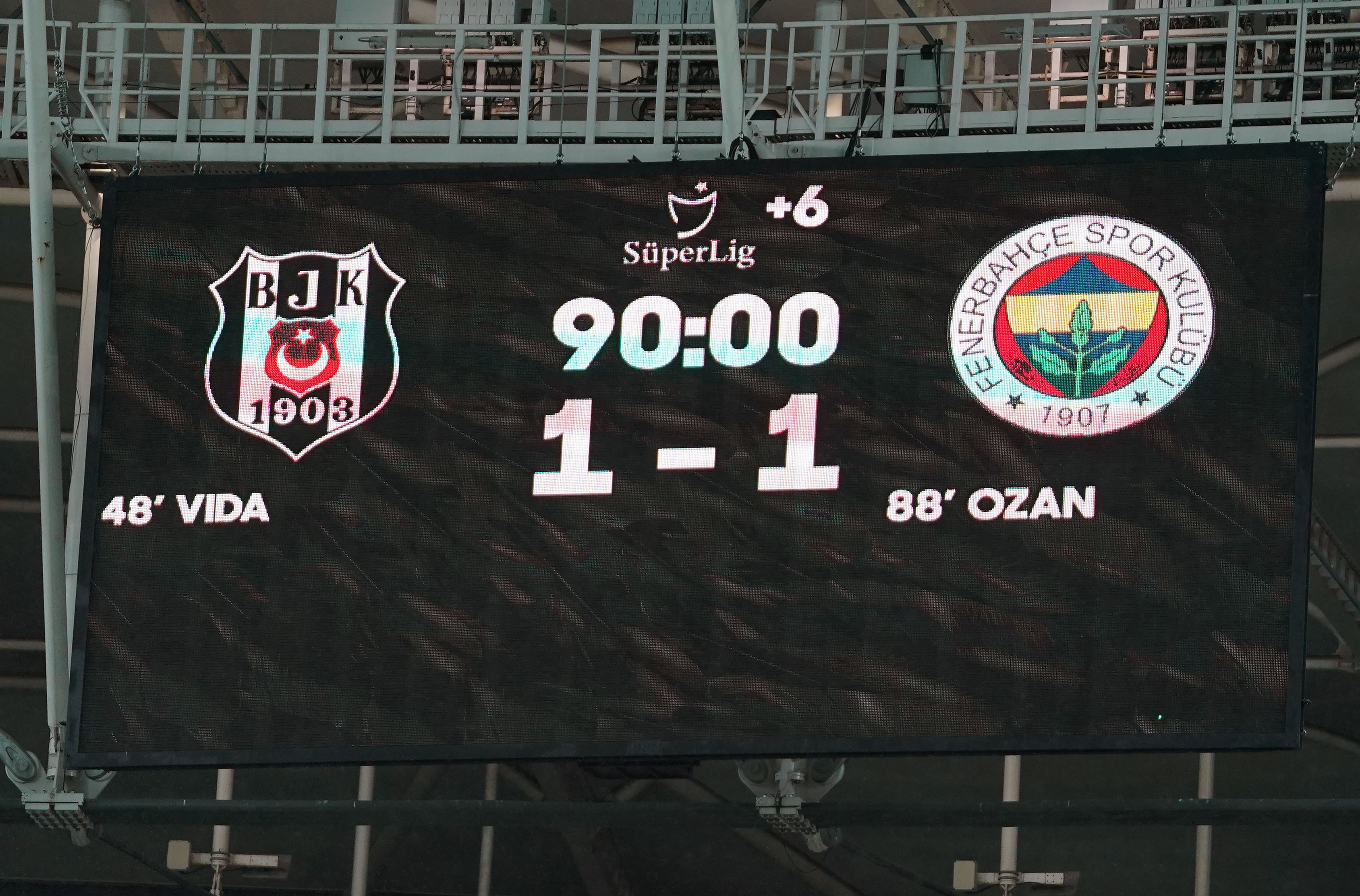 ÖZET İZLE| Beşiktaş 1-1 Fenerbahçe Maç Özeti Ve Golleri İzle