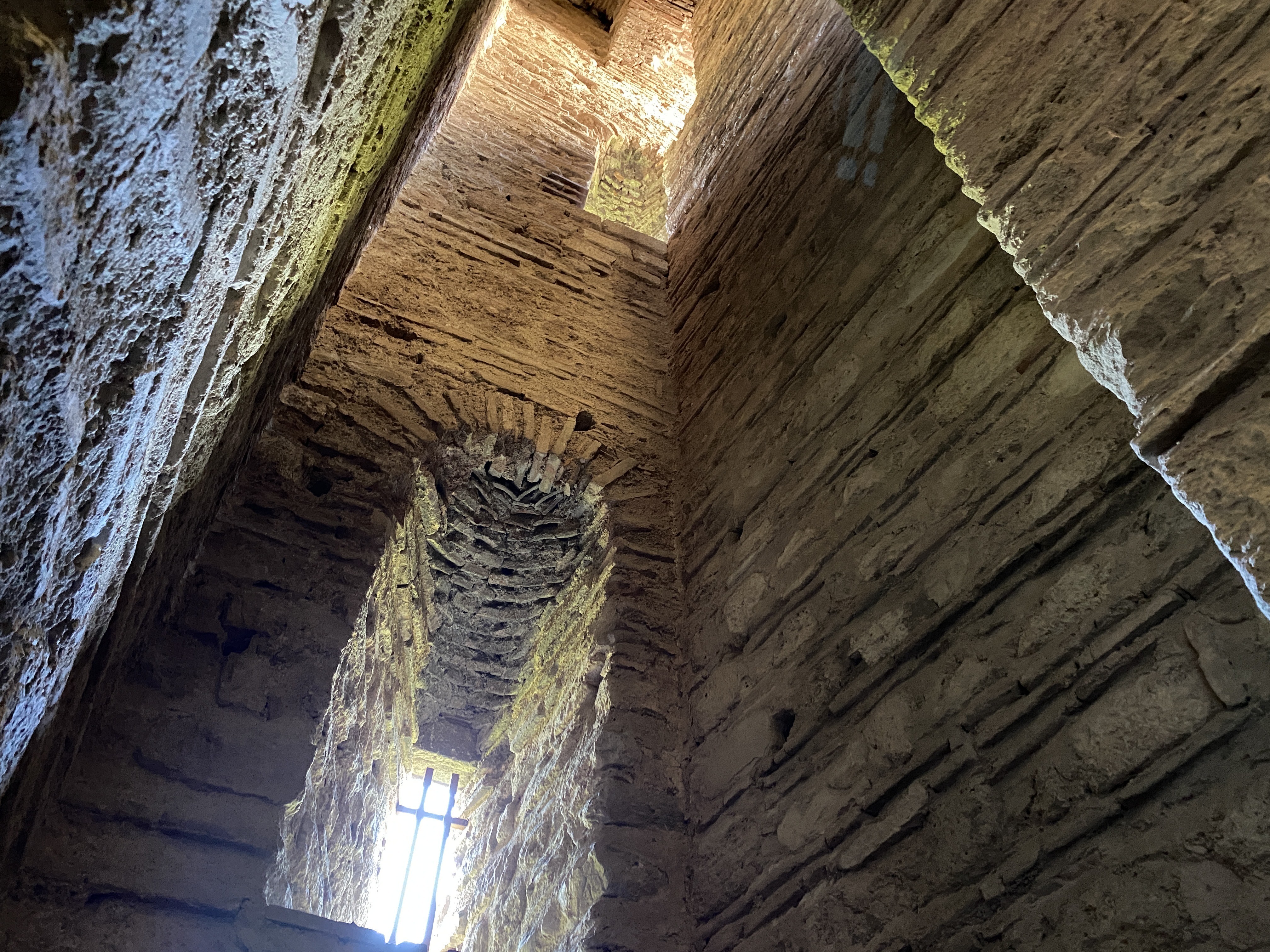 Anemas Zindanları’ndaki Bizans kalıntıları böyle görüntülendi