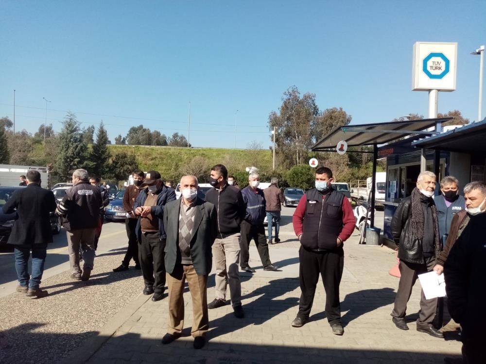 Araç muayenesi işkenceye dönüştü