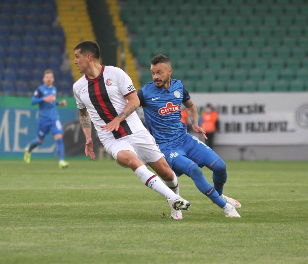 Çaykur Rizespor: 0 - Fatih Karagümrük: 0 | Maç sonucu