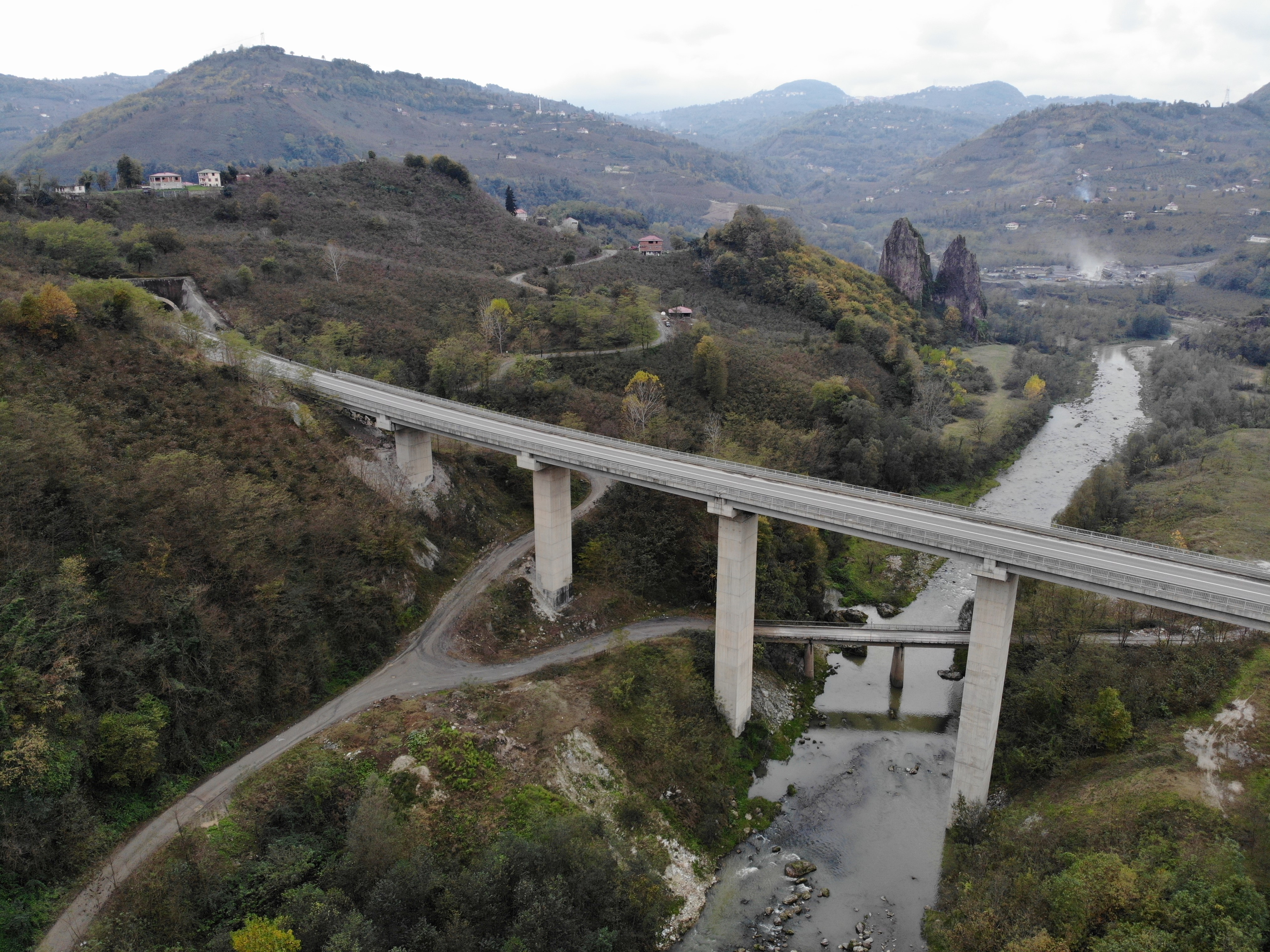 Asrın projesi ‘Karadeniz-Akdeniz Yolu’nda sona gelindi