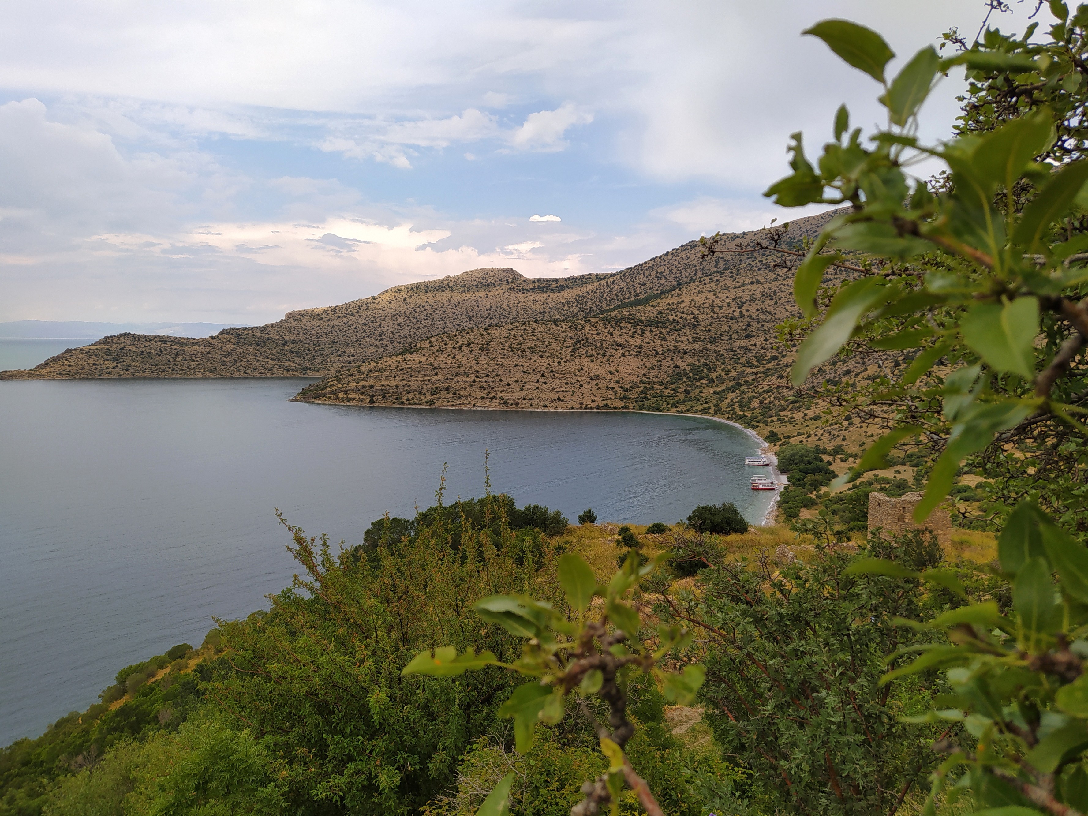 Van Gölü’nün uzaydan çekilen fotoğrafı yarı finalde