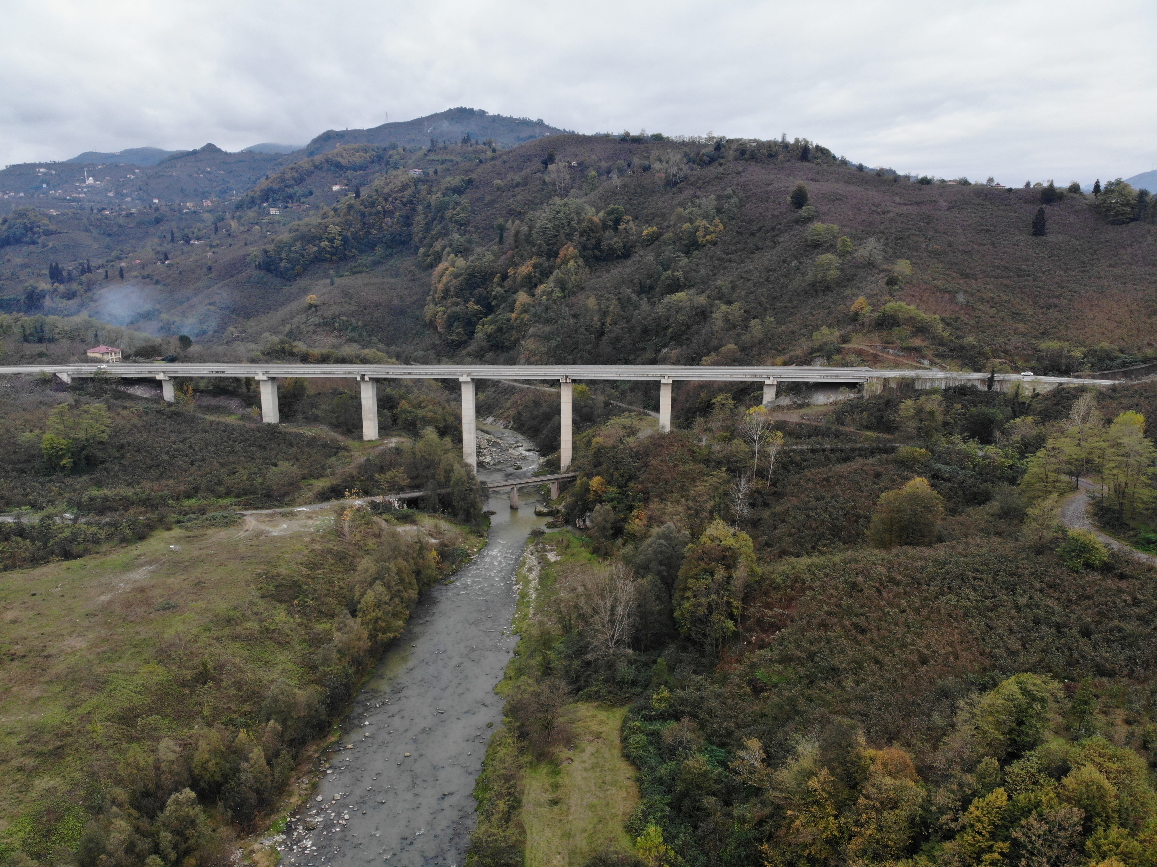 Asrın projesi ‘Karadeniz-Akdeniz Yolu’nda sona gelindi