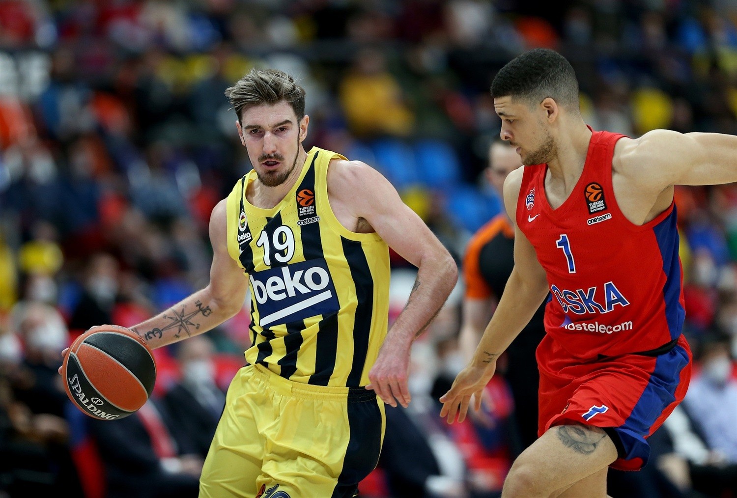 THY Euroleague: CSKA Moskova: 92 - Fenerbahçe Beko: 76