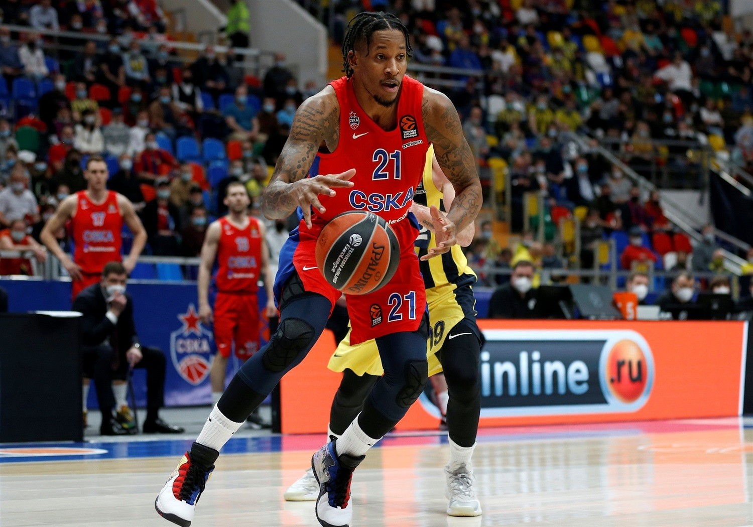 THY Euroleague: CSKA Moskova: 92 - Fenerbahçe Beko: 76