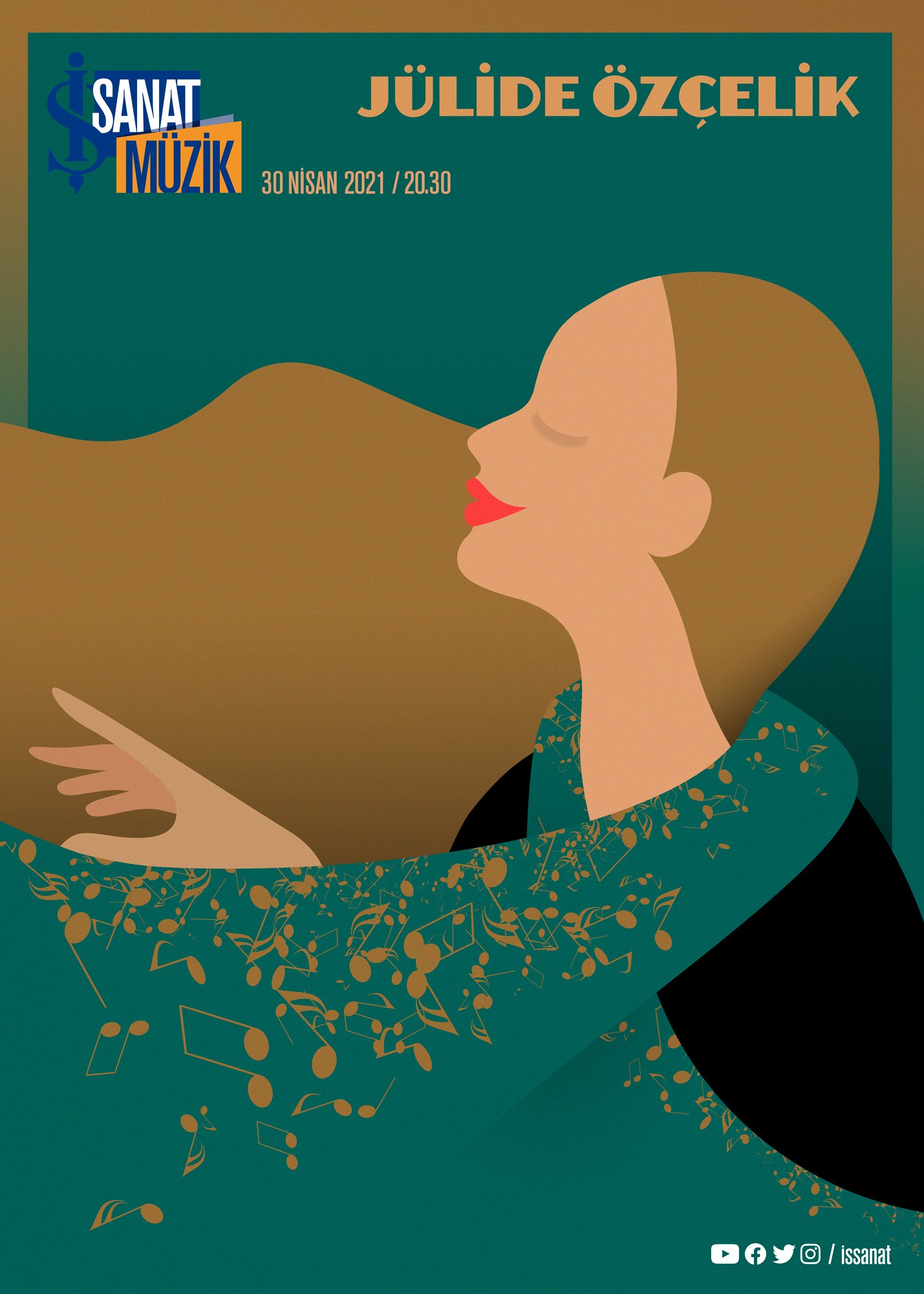 İş Sanat Dünya Caz Günü’nü Jülide Özçelik ile kutluyor