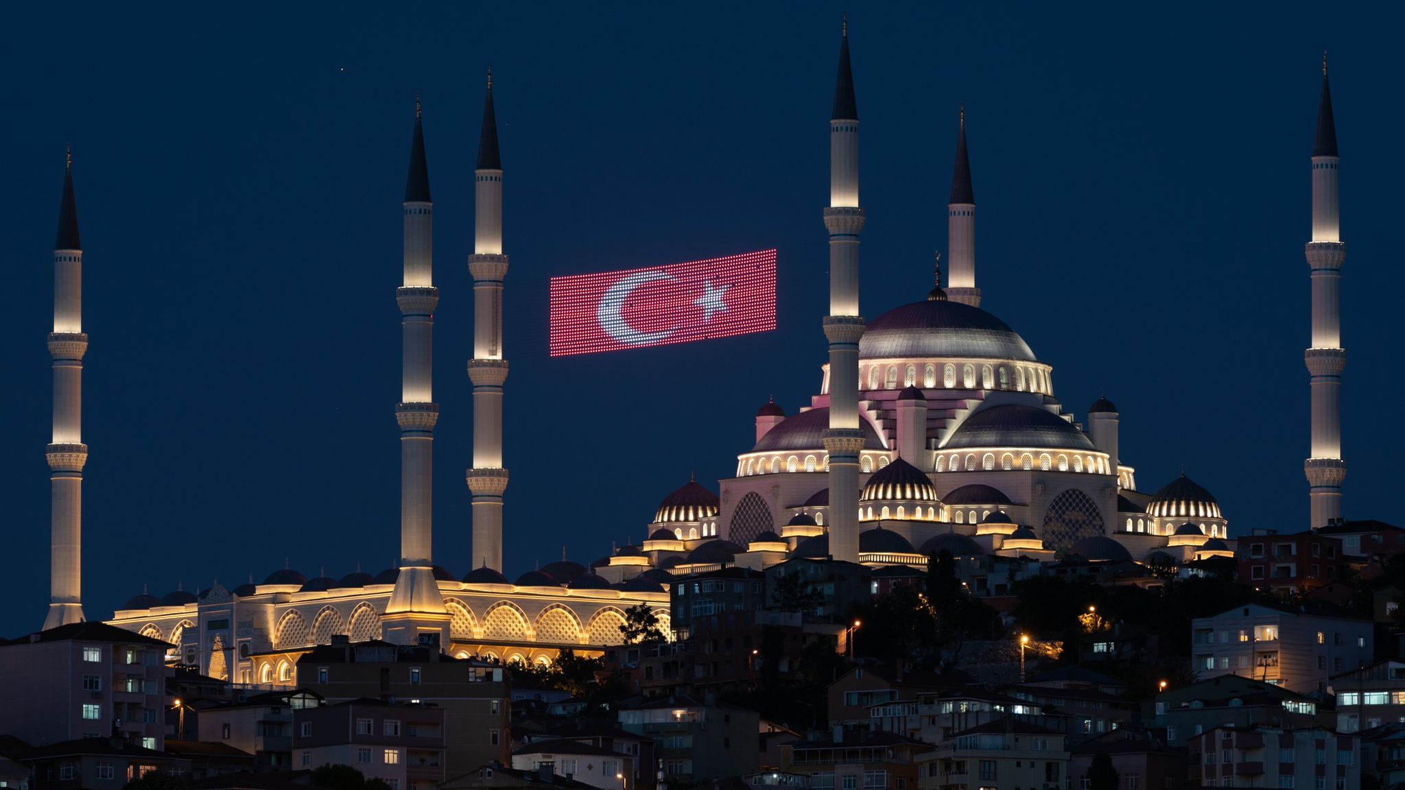 İstanbul’un yeni silueti Çamlıca Camii