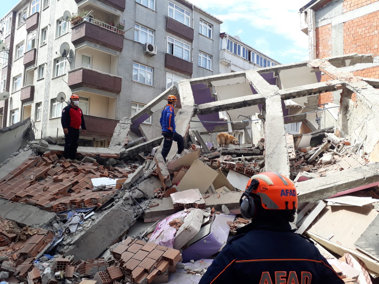 Zeytinburnu'nda çöken binanın bulunduğu sokakta norma şartlarda semt pazarı kurulduğu ortaya çıktı