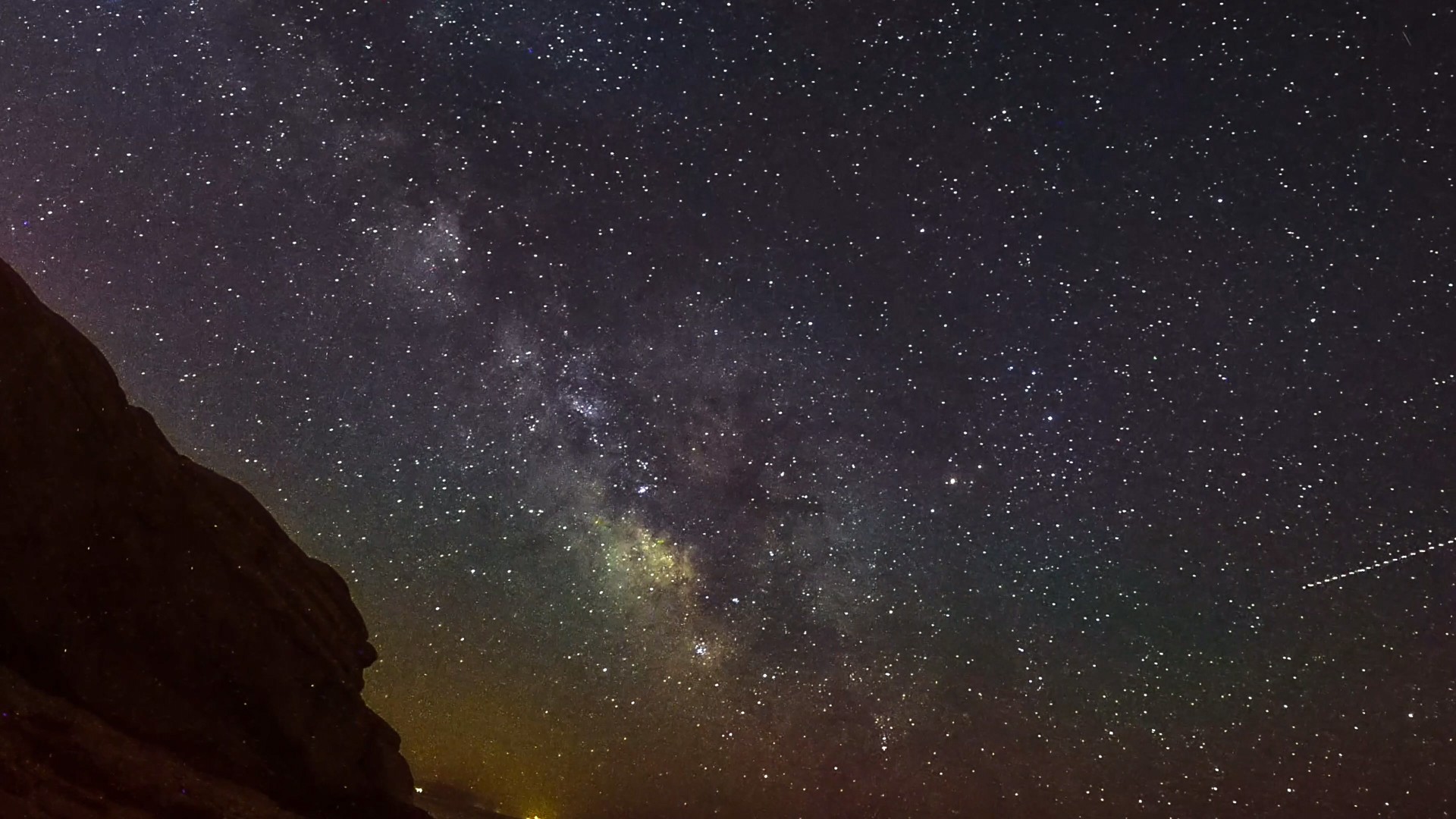 Samanyolu Galaksisi Türkiye’den böyle görüntülendi