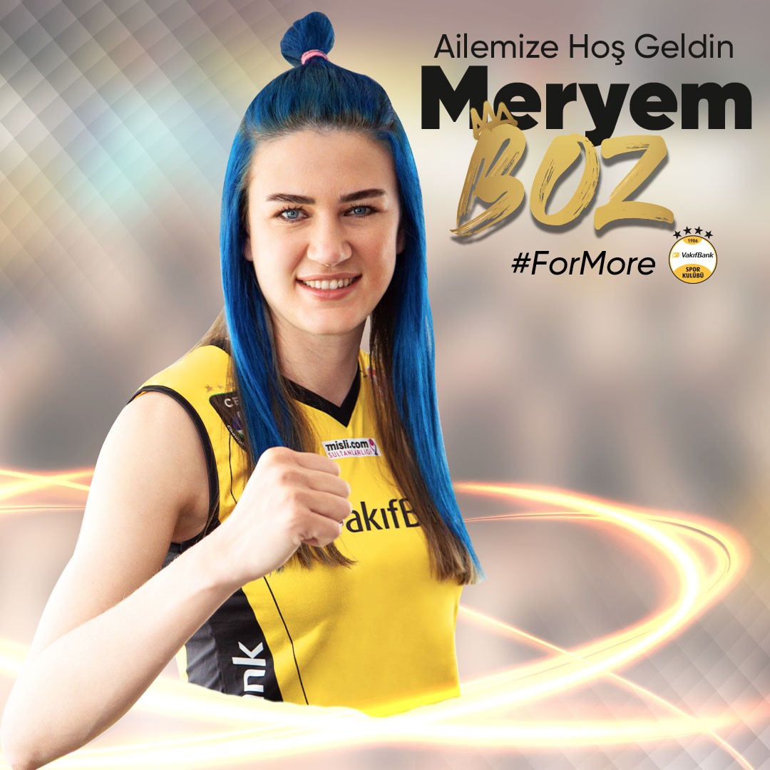 Meryem Boz VakıfBank'ta