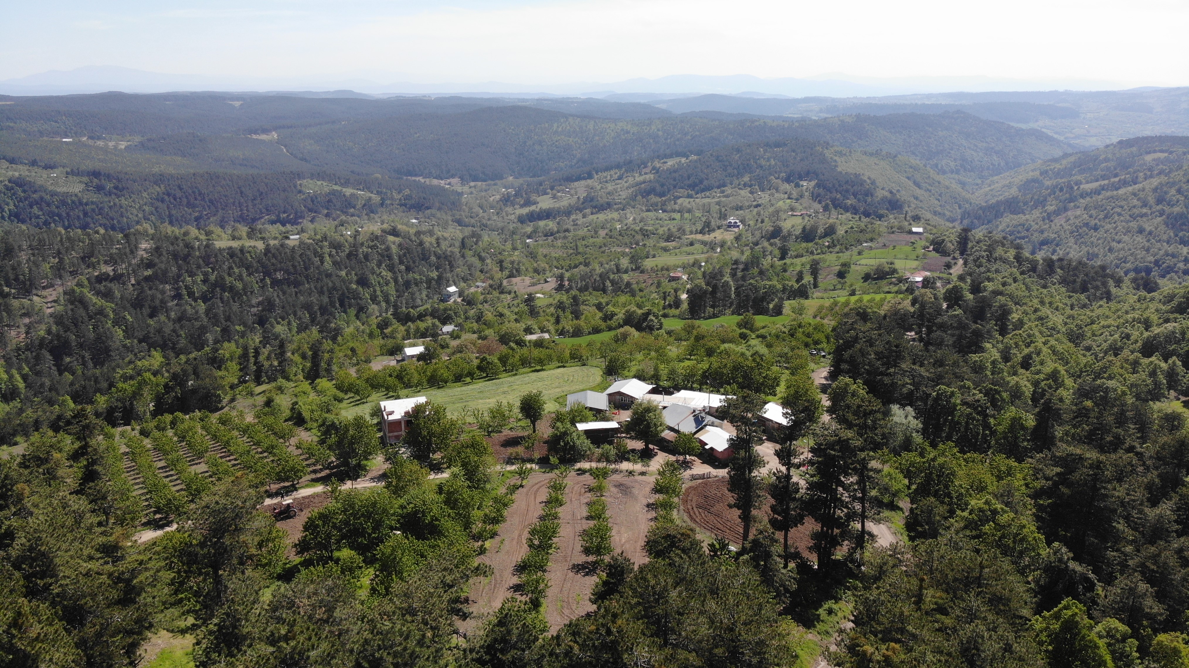 Çoban kardeşler koyunları için hurda malzemelerden hidroelektrik santrali yaptı