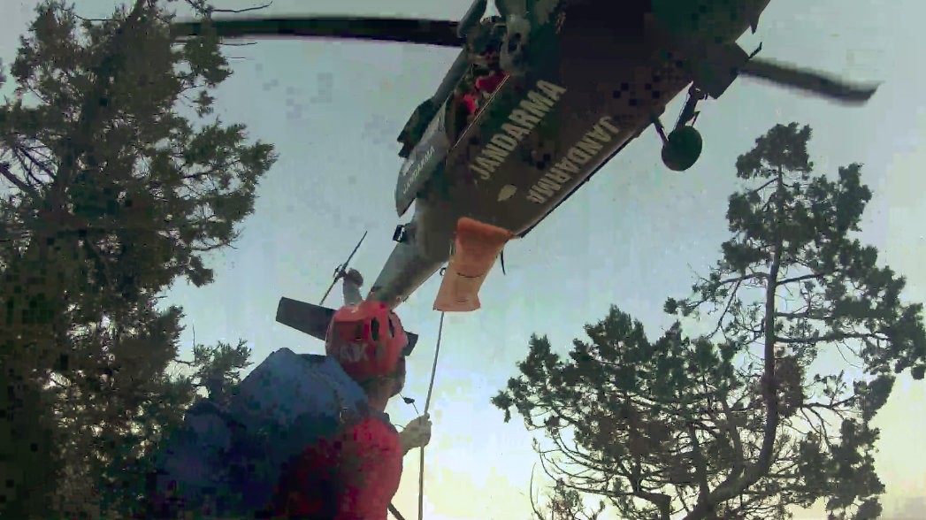 Kayıp Ukraynalı kadın dağcının cesedinin bulunduğu anlar paylaşıldı